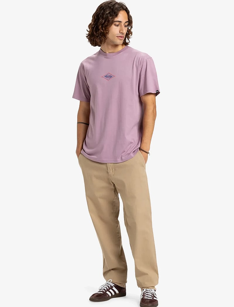 Quiksilver - EV SWELL OVATION SS - t-shirts - elderberry - 4