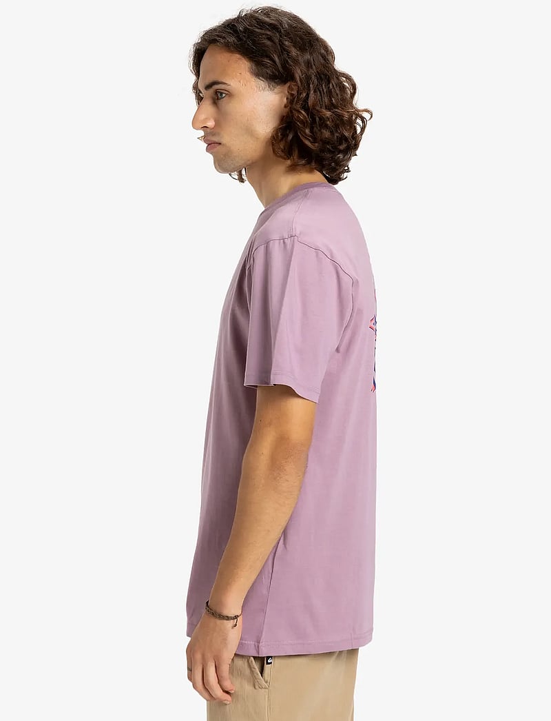 Quiksilver - EV SWELL OVATION SS - t-shirts - elderberry - 5
