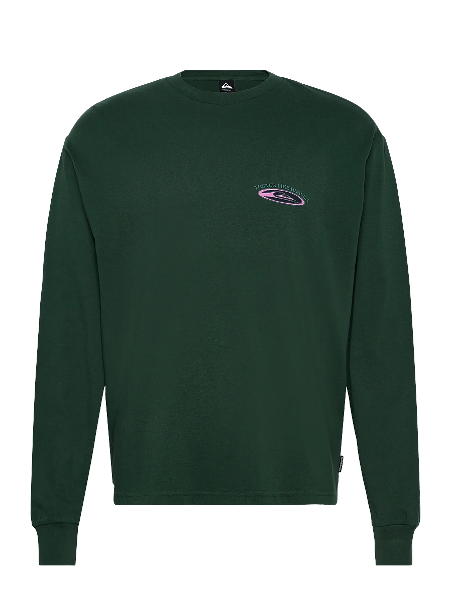 Quiksilver - HW HOLLOW COVES LS - tops - trekking green - 1