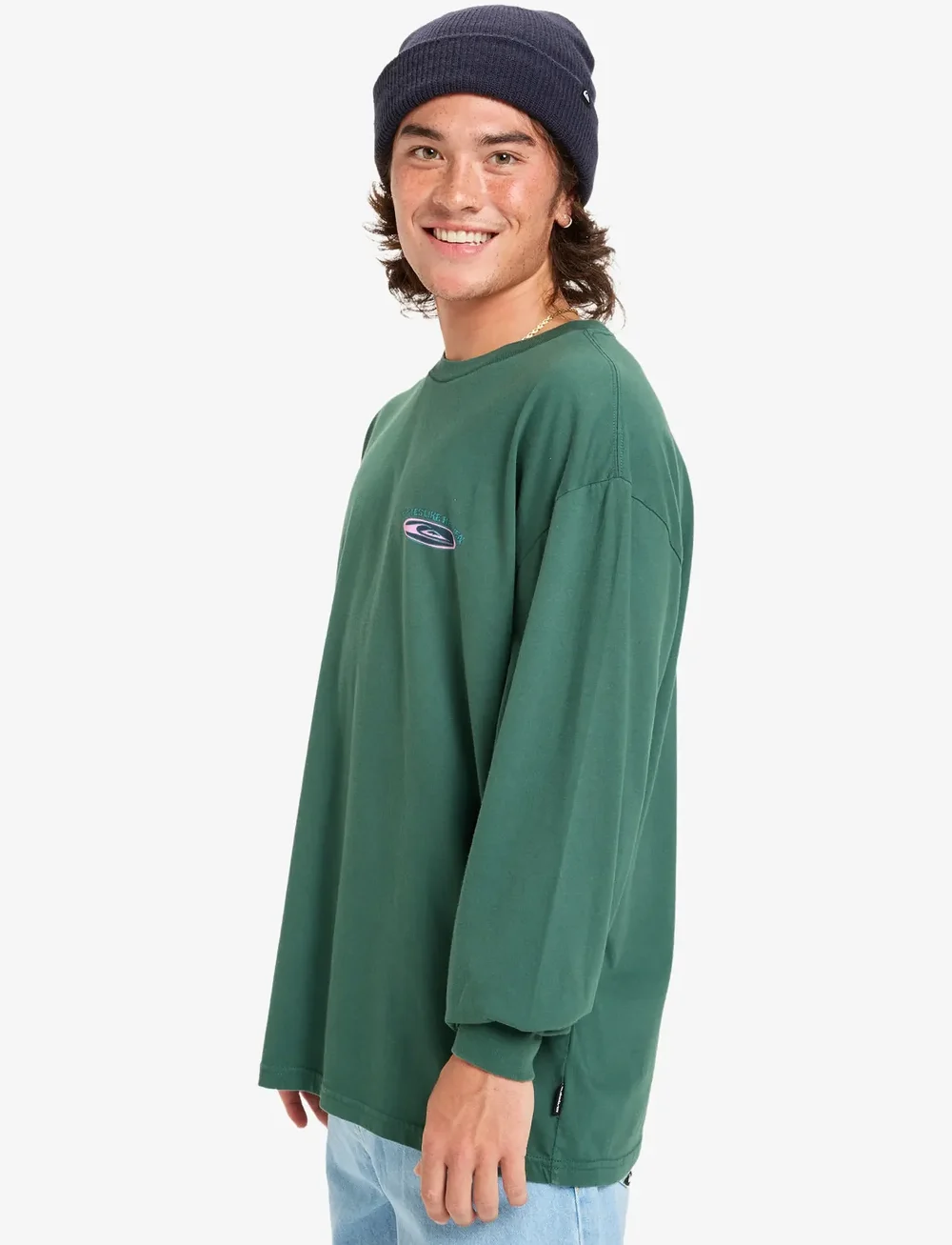 Quiksilver - HW HOLLOW COVES LS - langarmshirts - trekking green - 5