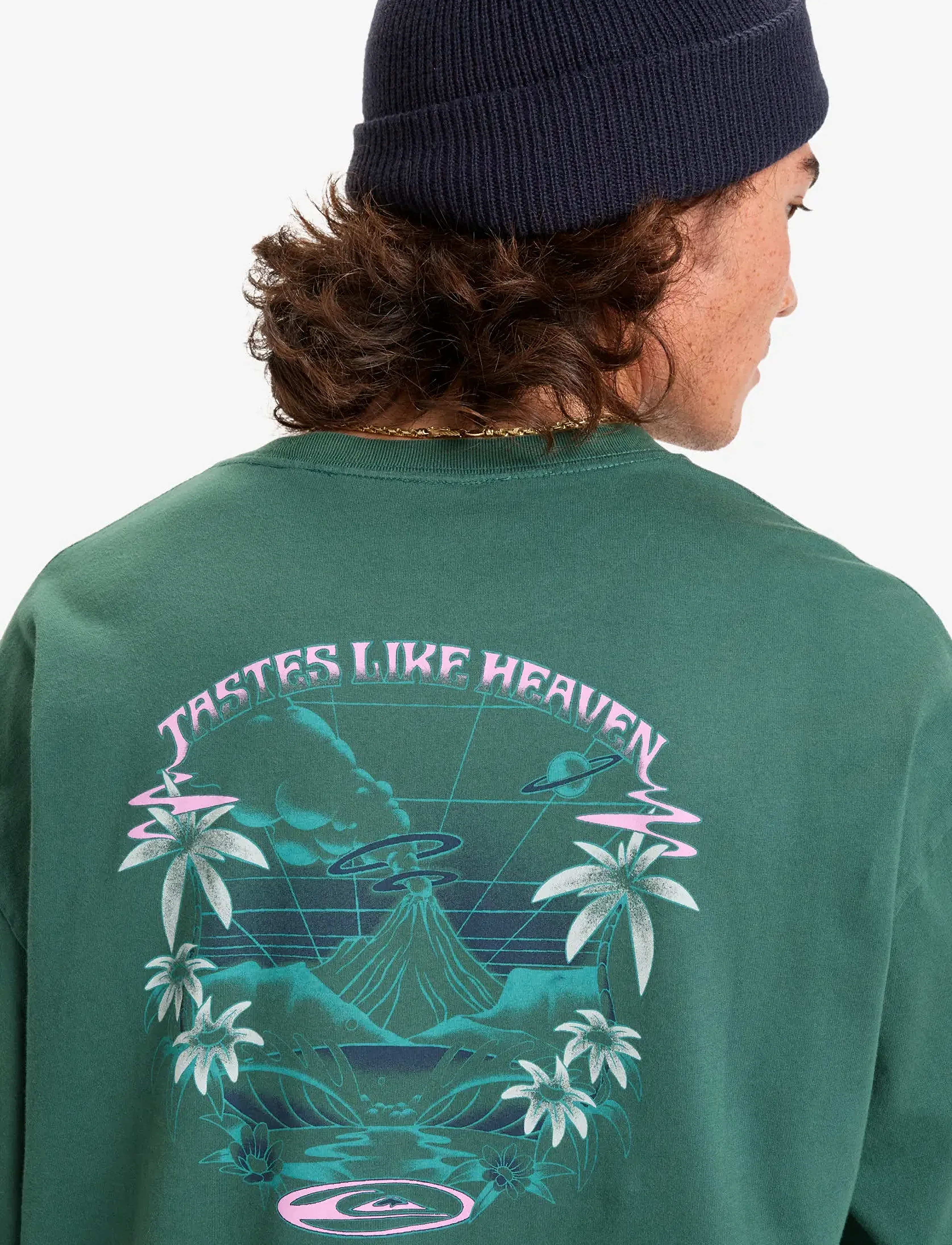 Quiksilver HW HOLLOW COVES LS - Streetstyle - TREKKING GREEN / green