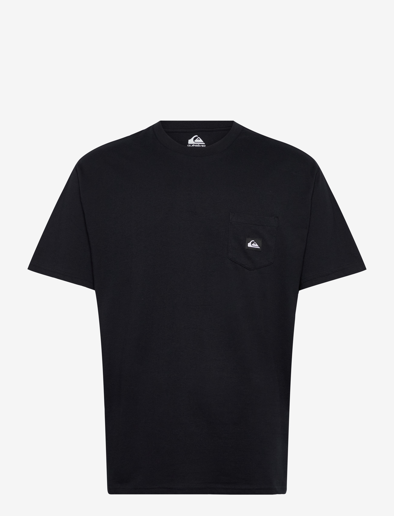 Quiksilver - SALT WATER POCKET SS TEE - alussärgid ja t-särgid - black - 1