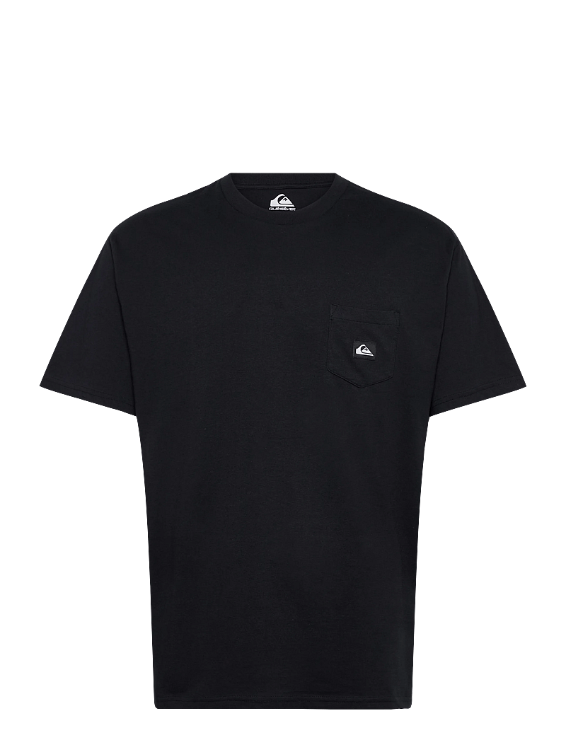 Quiksilver - SALT WATER POCKET SS TEE - oberteile & t-shirts - black - 1