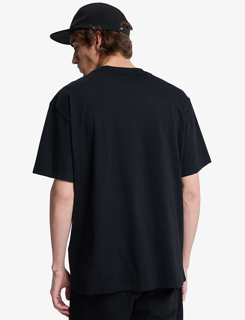 Quiksilver - SALT WATER POCKET SS TEE - oberteile & t-shirts - black - 3