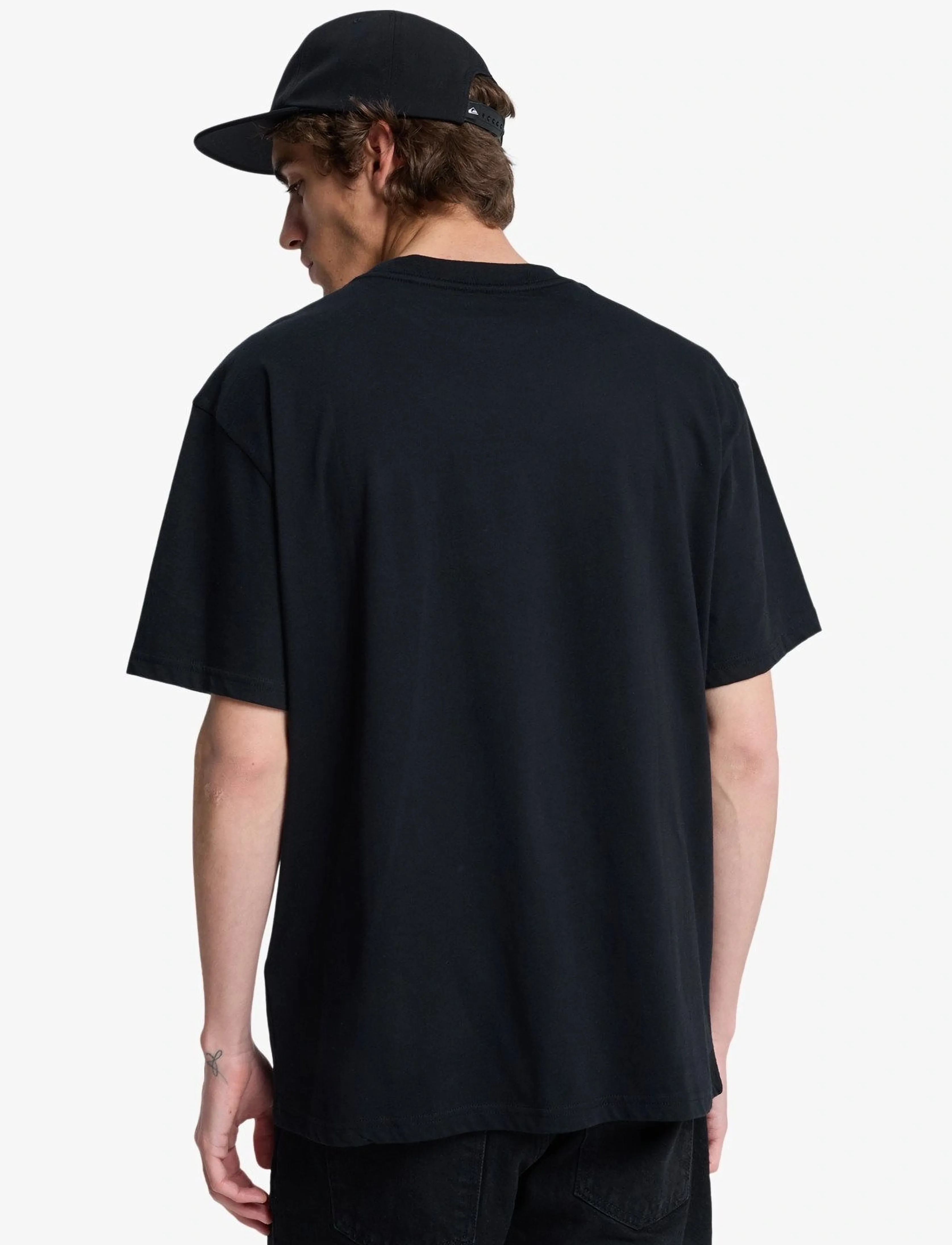 Quiksilver - SALT WATER POCKET SS TEE - tops & t-shirts - black - 3