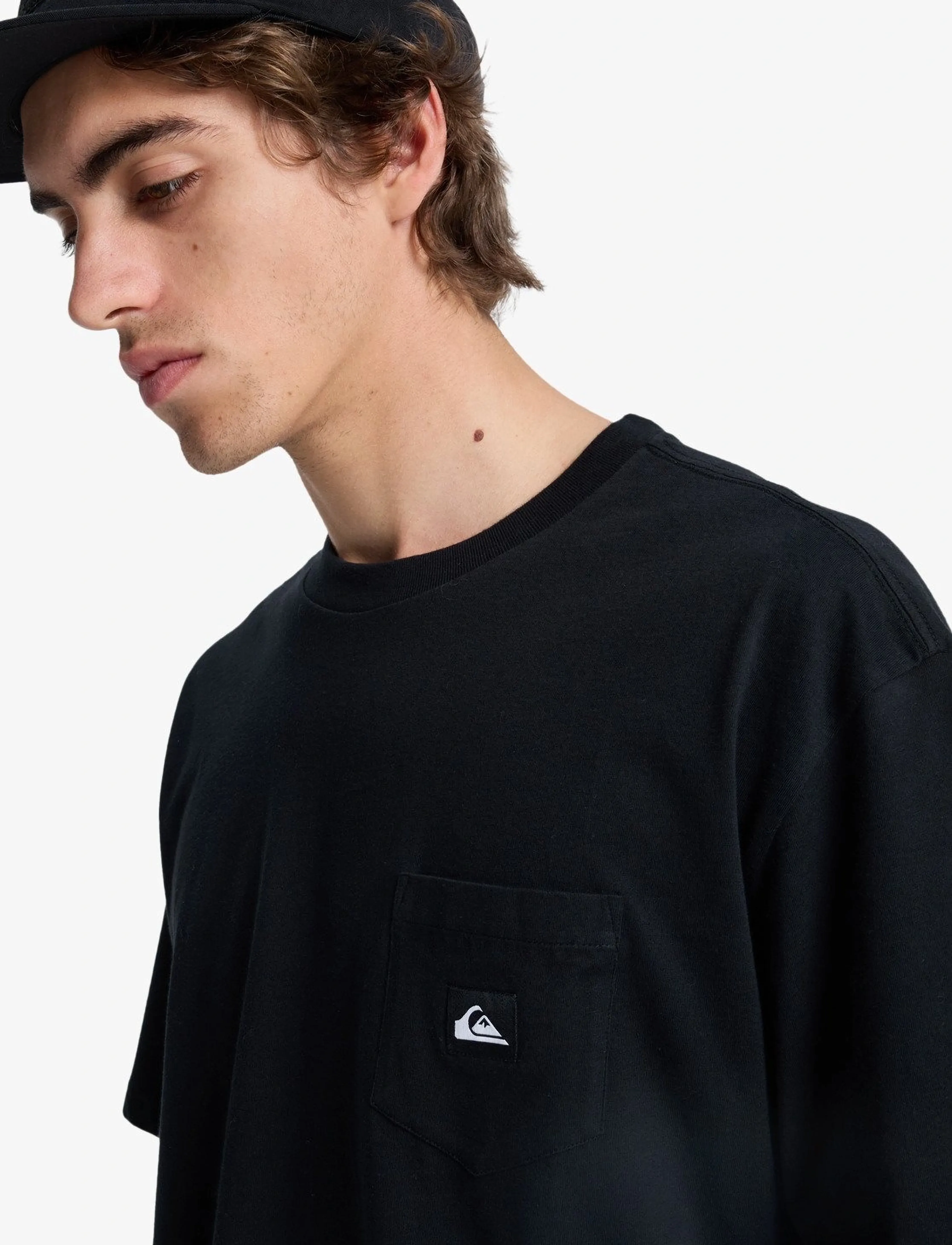 QUIKSILVER Salt Water Pocket Ss Tee t-shirts - bas herr – bild 5