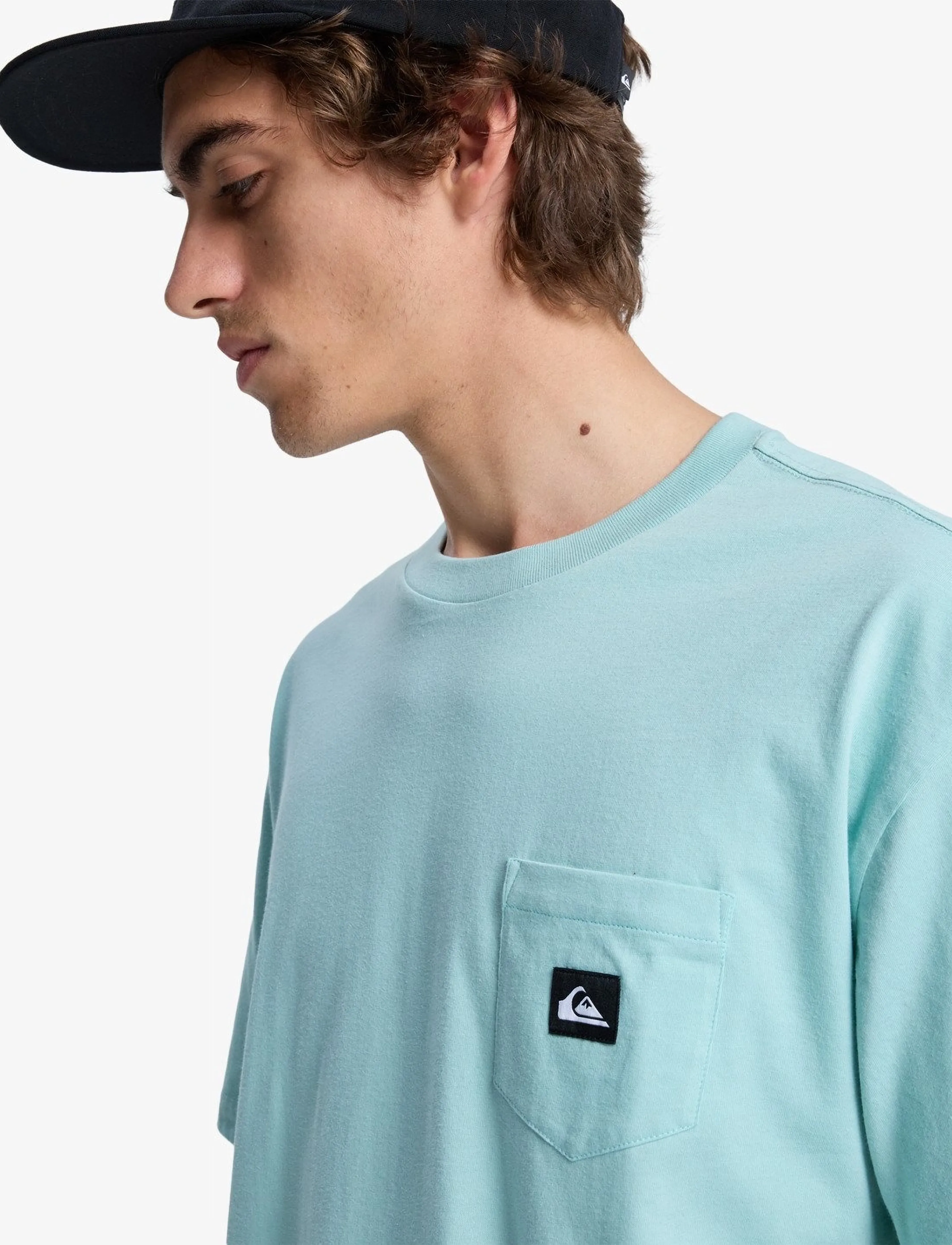 QUIKSILVER Salt Water Pocket Ss Tee t-shirts - bas herr – bild 5