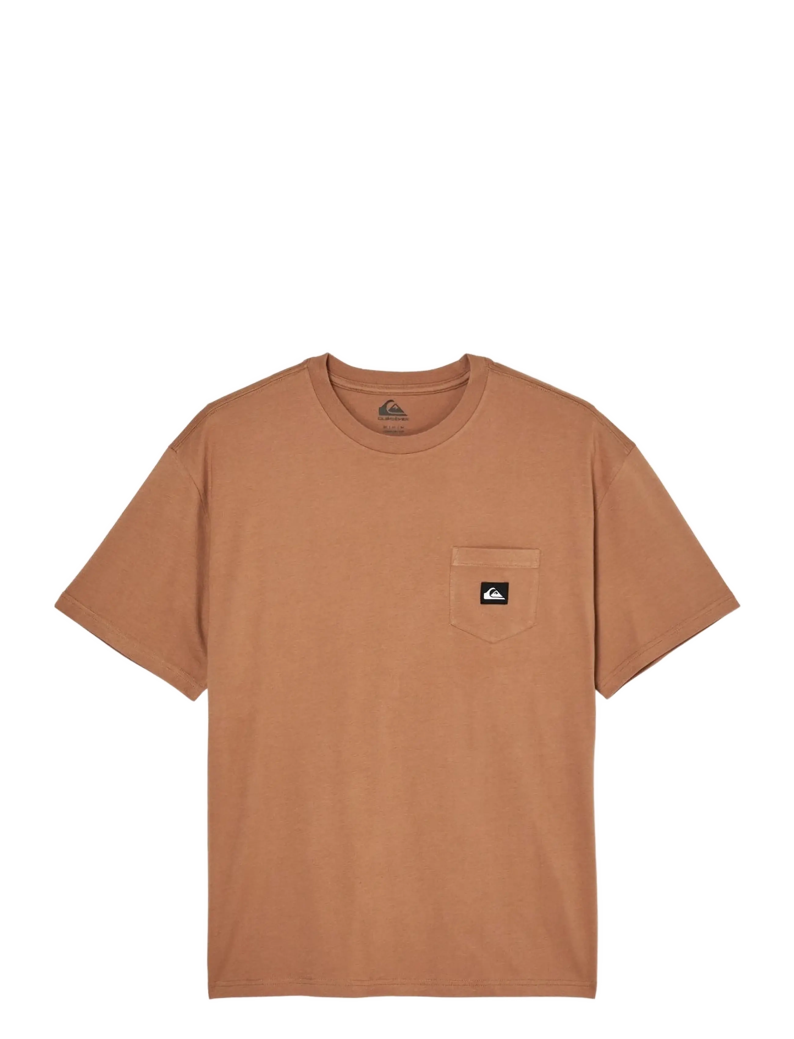 Quiksilver SALT WATER POCKET SS TEE - Oberteile - RAWHIDE / orange