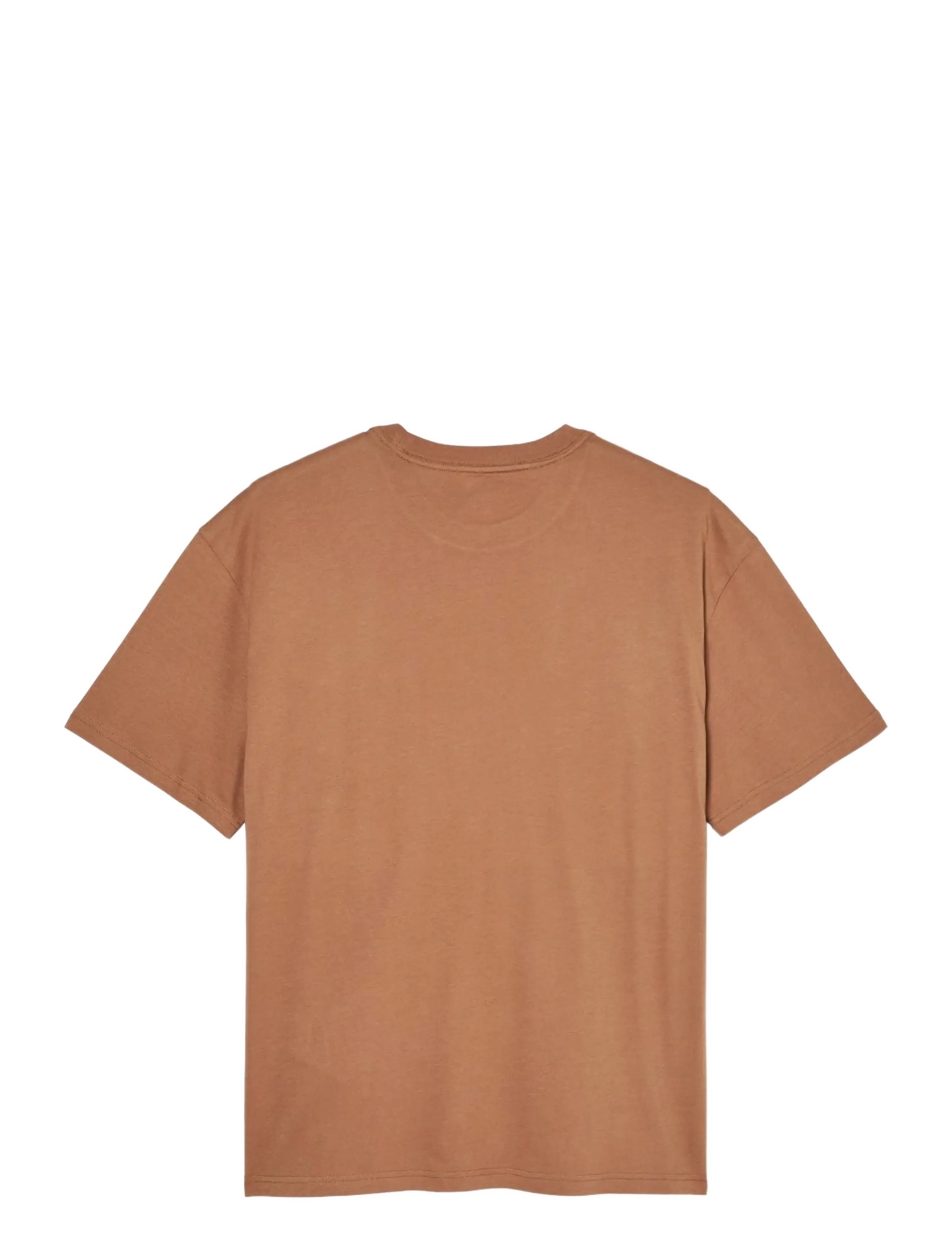 Quiksilver - SALT WATER POCKET SS TEE - alussärgid ja t-särgid - rawhide - 2
