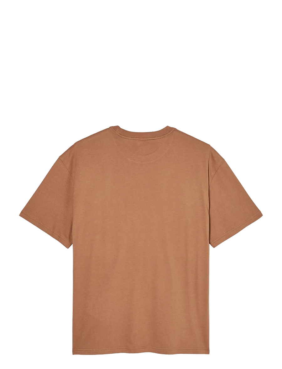 Quiksilver - SALT WATER POCKET SS TEE - oberteile & t-shirts - rawhide - 2