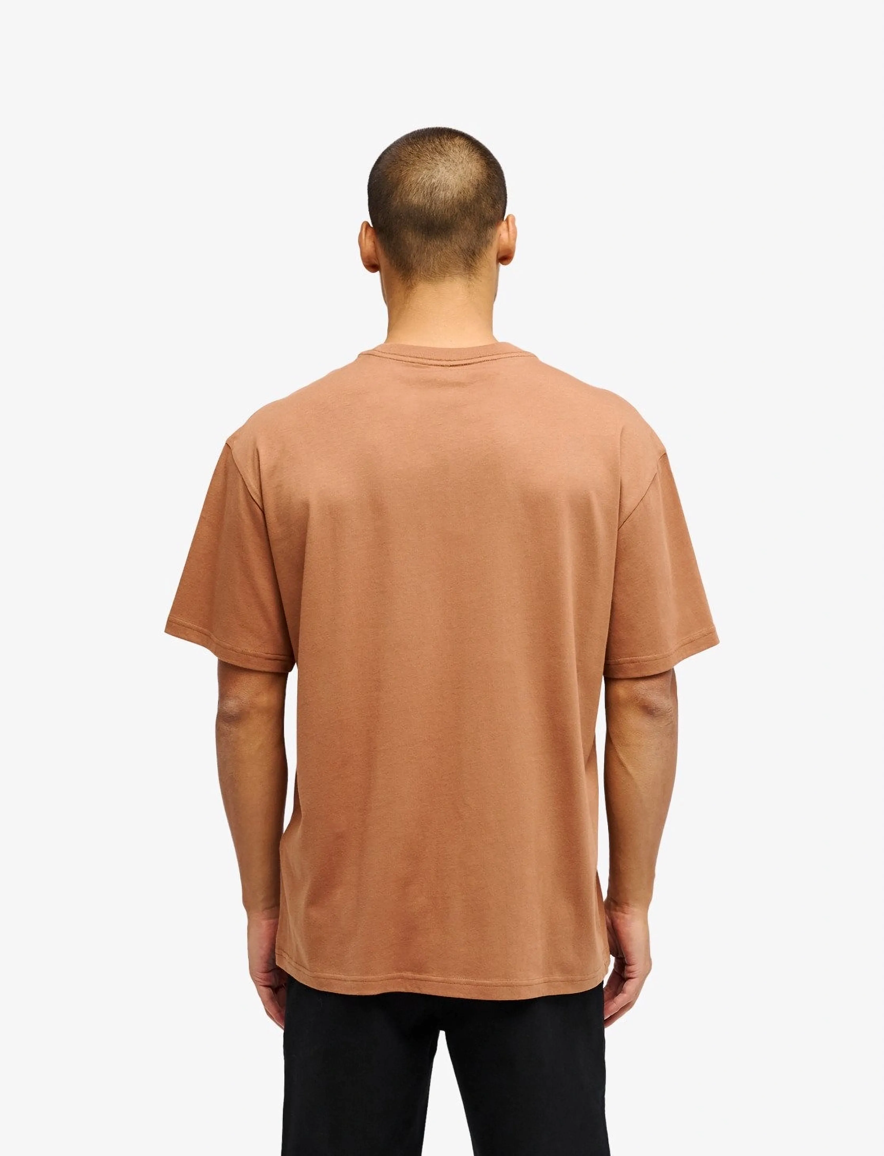Quiksilver - SALT WATER POCKET SS TEE - alussärgid ja t-särgid - rawhide - 3