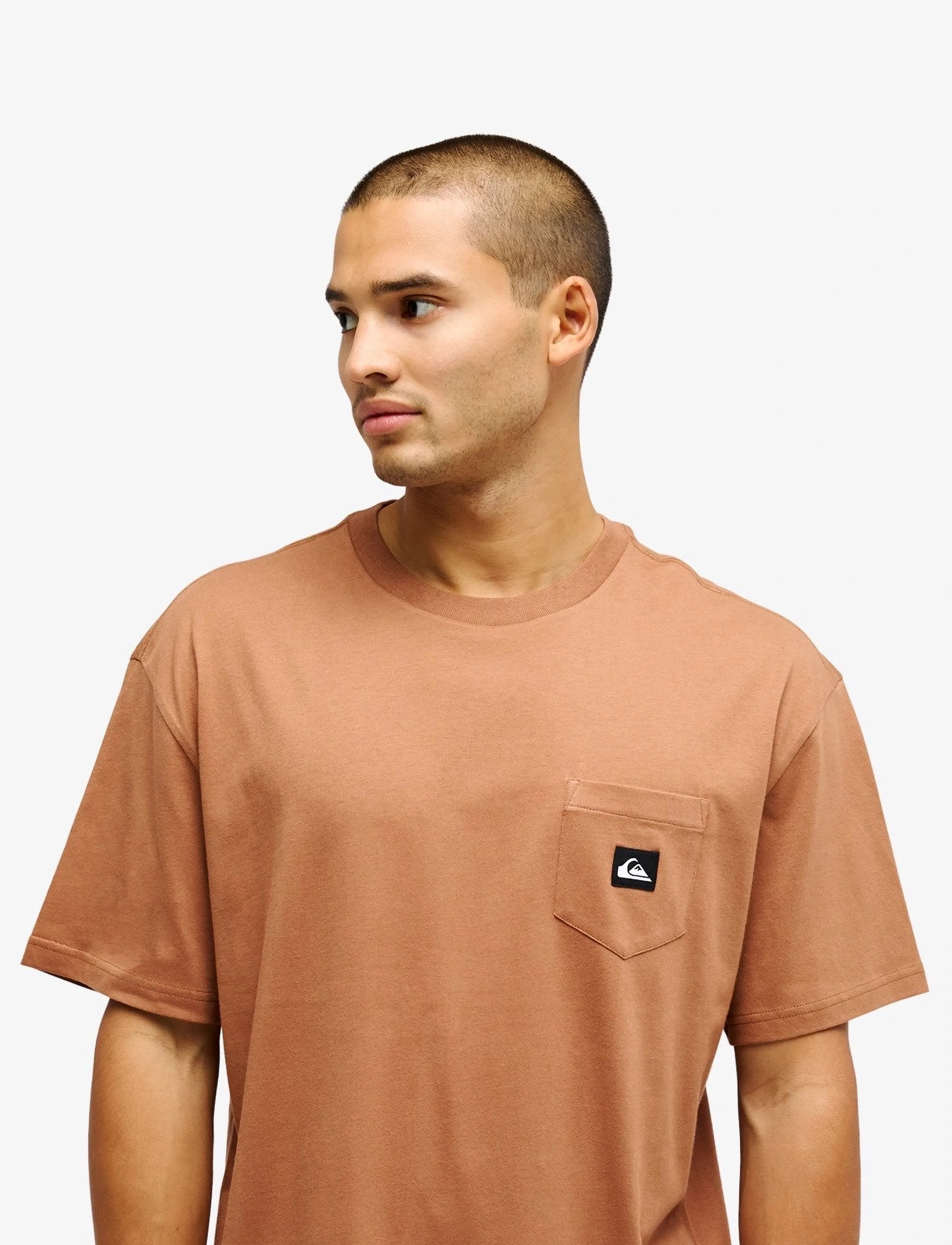 QUIKSILVER Salt Water Pocket Ss Tee t-shirts - bas herr – bild 5