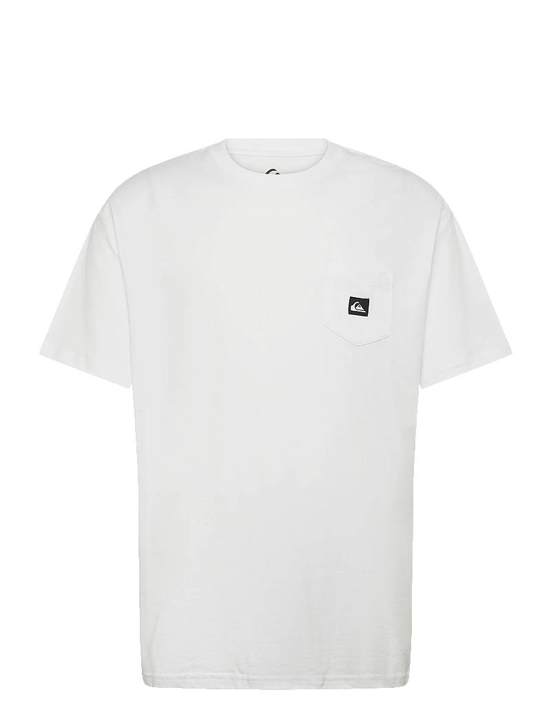 Quiksilver - SALT WATER POCKET SS TEE - tops & t-shirts - white - 1