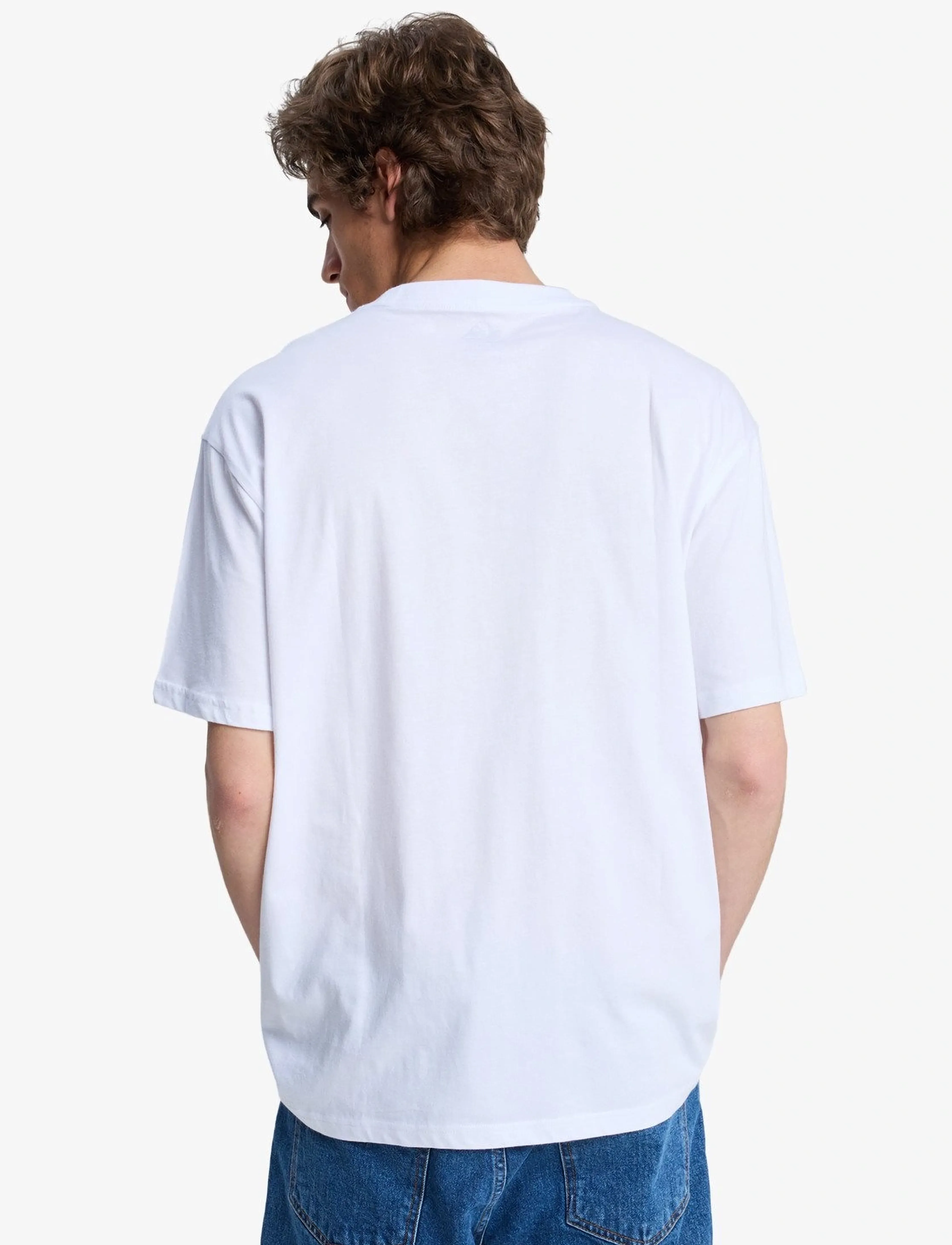 Quiksilver - SALT WATER POCKET SS TEE - oberteile & t-shirts - white - 3