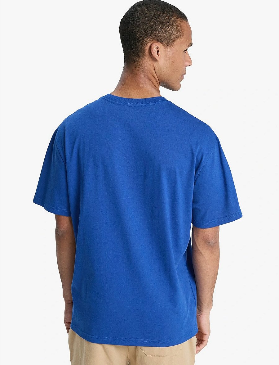 Quiksilver - DNA CLICKER SS - t-shirts - monaco blue - 3