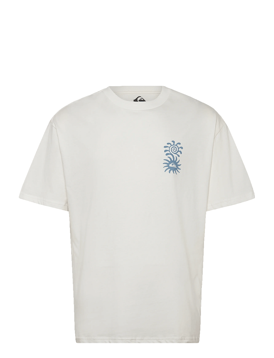 Quiksilver - EVO BLOSSOM OF PEACE - oberteile & t-shirts - snow white - 1