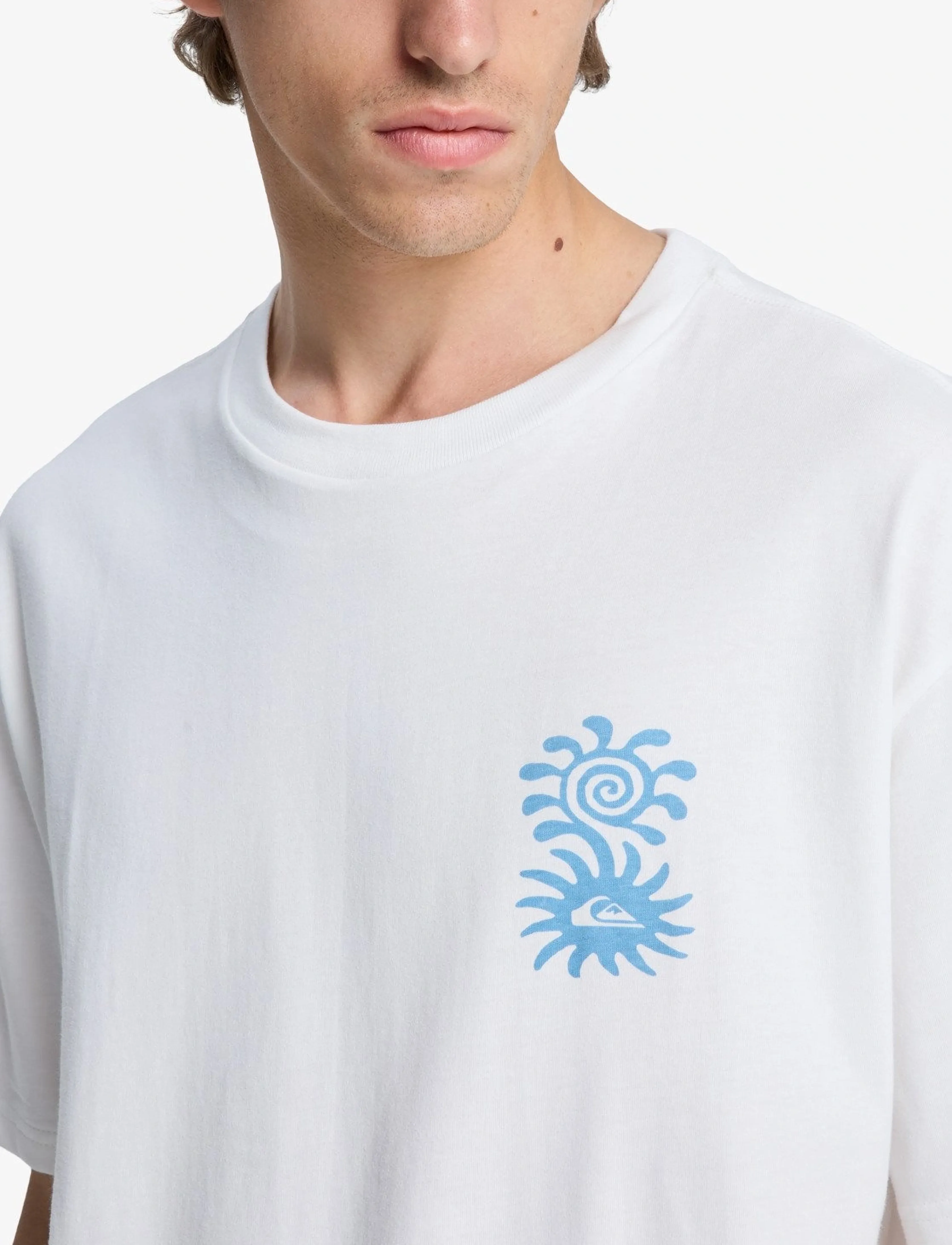 QUIKSILVER Evo Blossom Of Peace t-shirts med tryck herr – bild 5