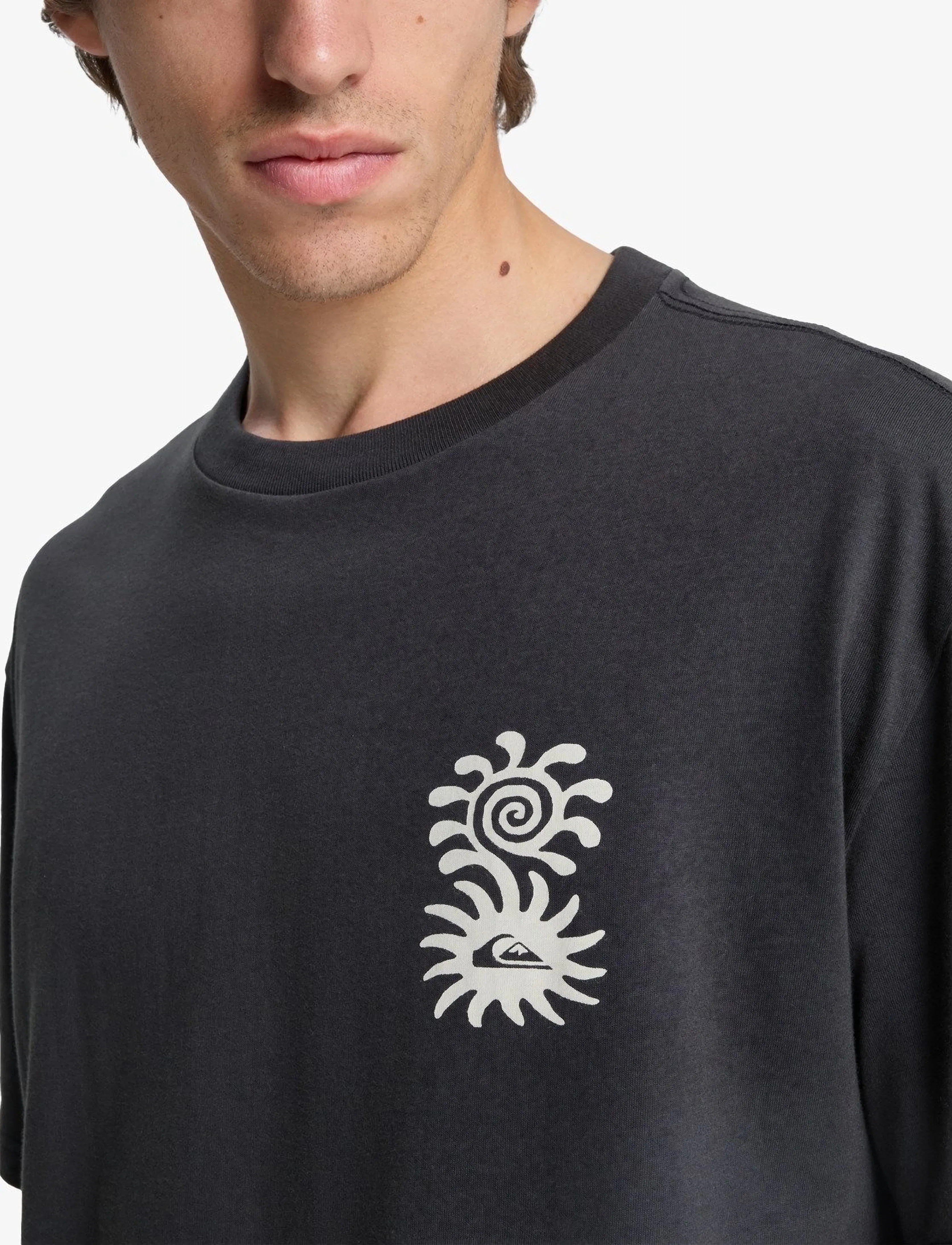 QUIKSILVER T-shirts med korta ärmar EVO BLOSSOM OF PEACE t-shirts med tryck herr – bild 9