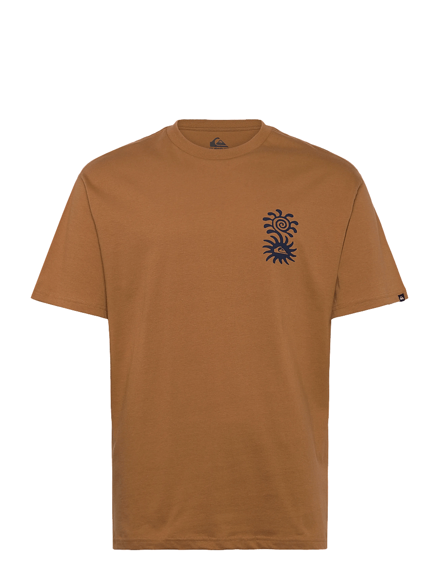 Quiksilver - EVO BLOSSOM OF PEACE - t-shirts - tobacco brown - 1