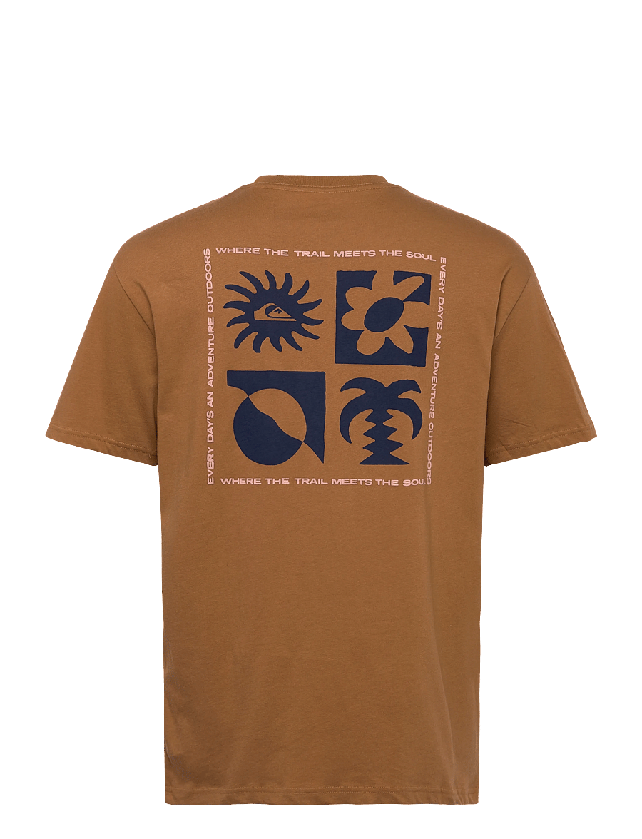 Quiksilver - EVO BLOSSOM OF PEACE - t-shirts - tobacco brown - 2
