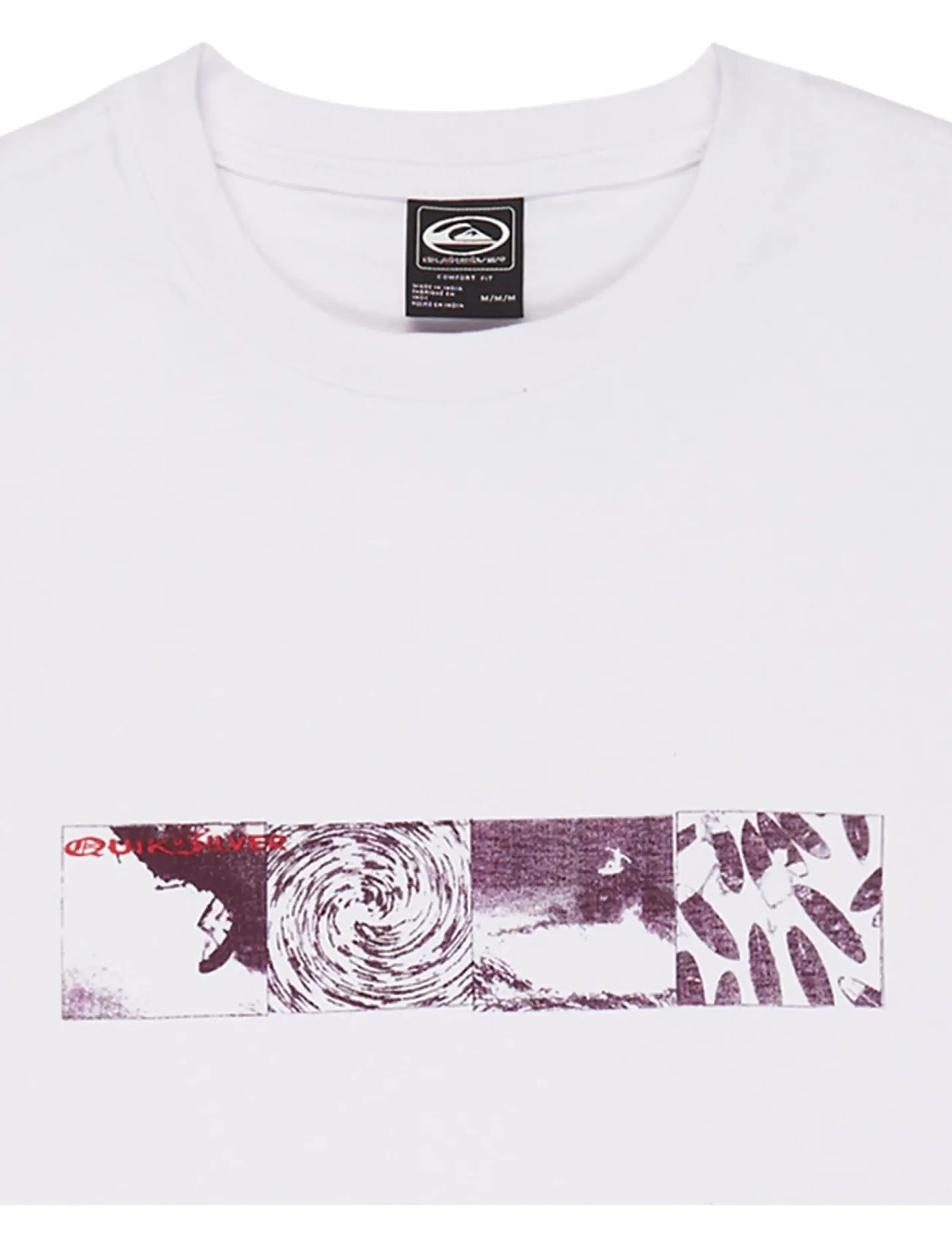 Quiksilver - MERCURY VORTEX - tops & t-shirts - white - 3