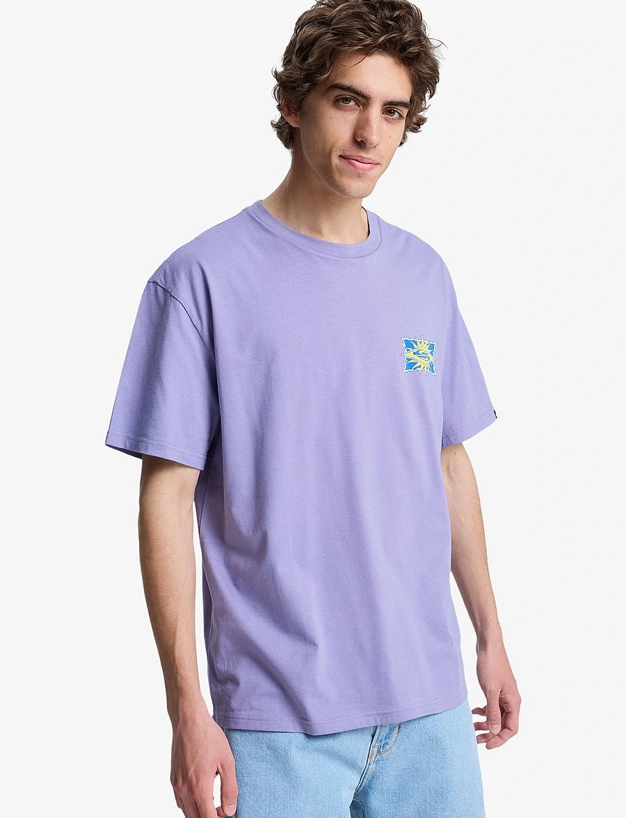 Quiksilver - EV STARFISH STAMP SS - t-shirts - daybreak - 0