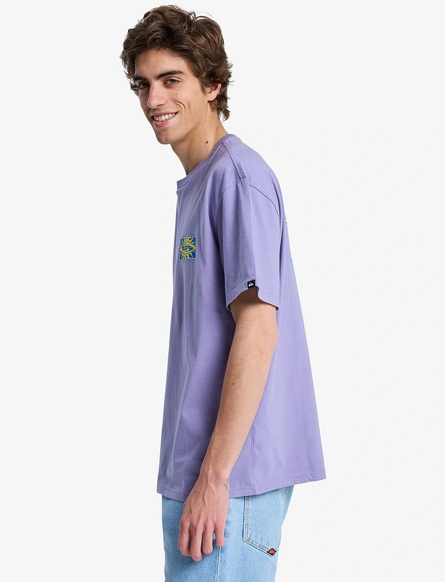 Quiksilver - EV STARFISH STAMP SS - t-shirts - daybreak - 5
