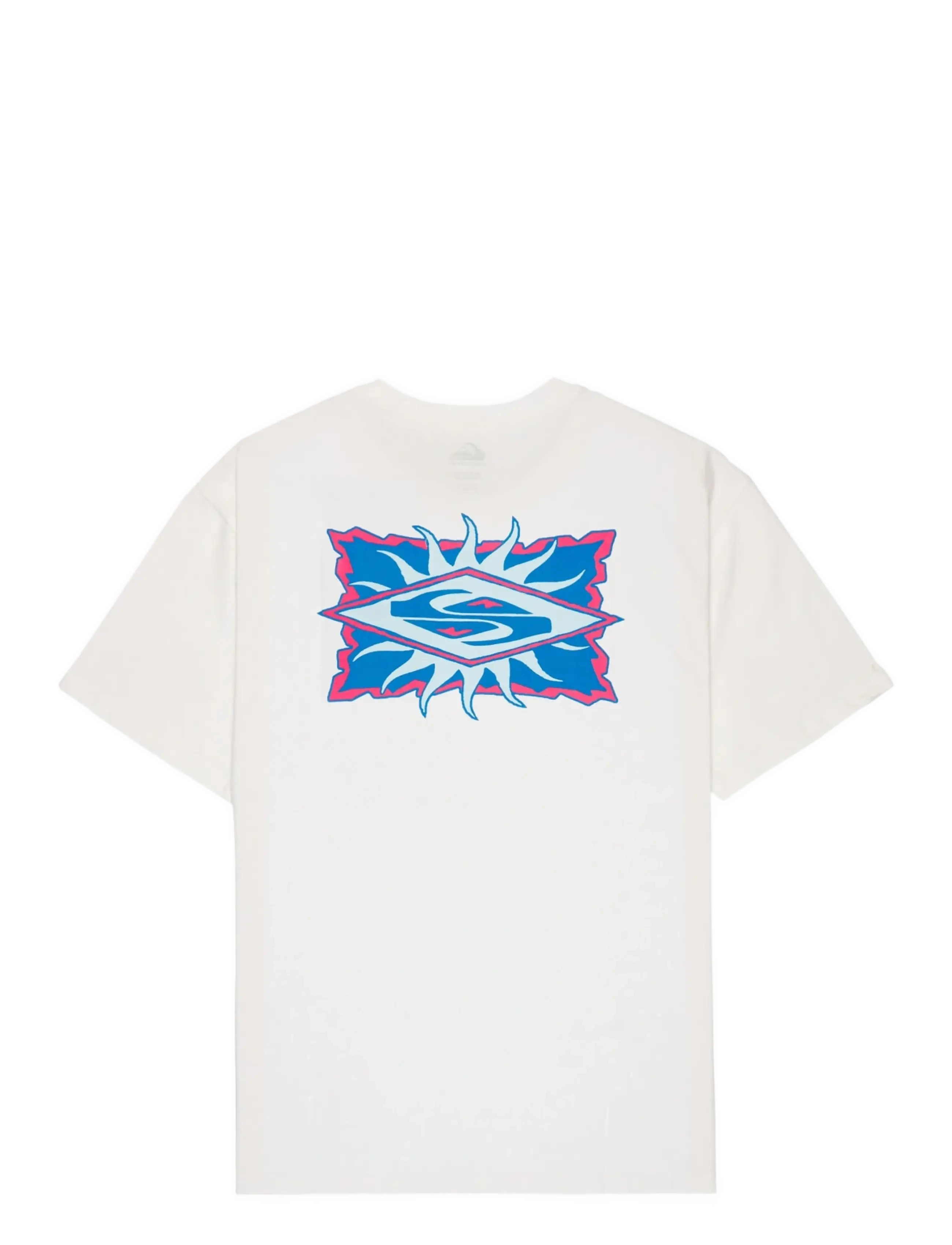 Quiksilver - EV STARFISH STAMP SS - tops & t-shirts - snow white - 2