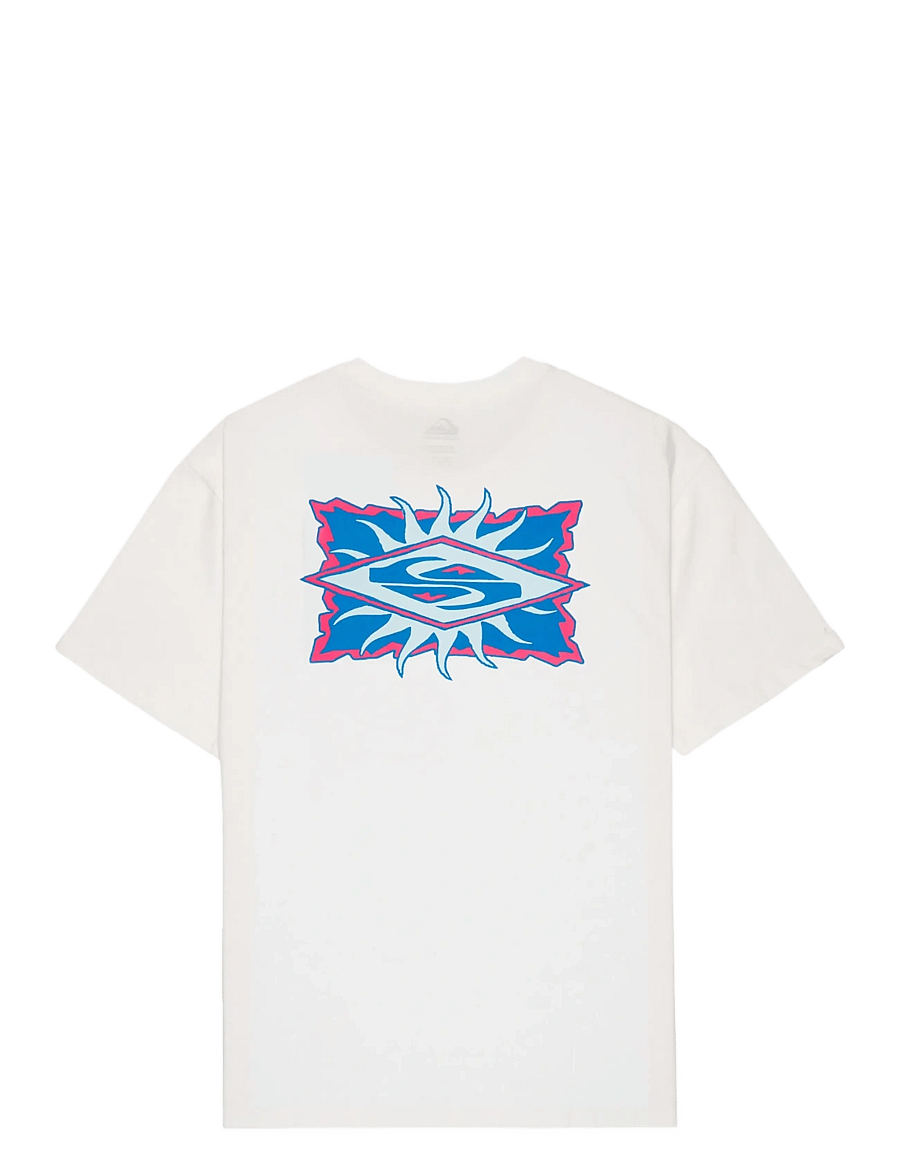 Quiksilver - EV STARFISH STAMP SS - t-shirts - snow white - 2
