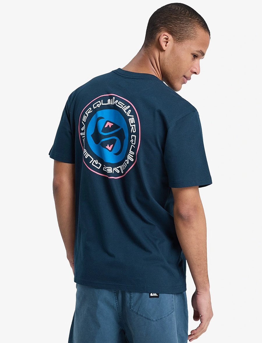 Quiksilver - EV DUALITY SS - oberteile & t-shirts - dark navy - 3