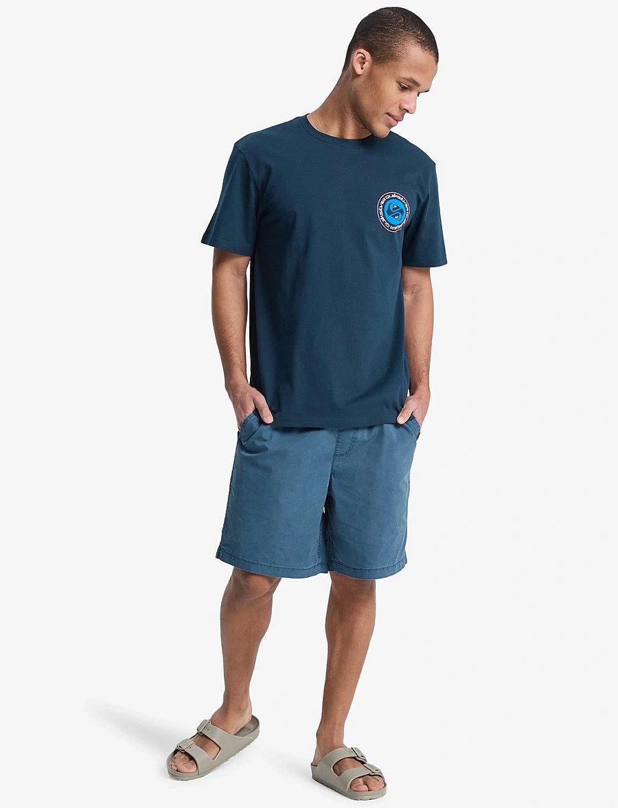 Quiksilver - EV DUALITY SS - oberteile & t-shirts - dark navy - 4