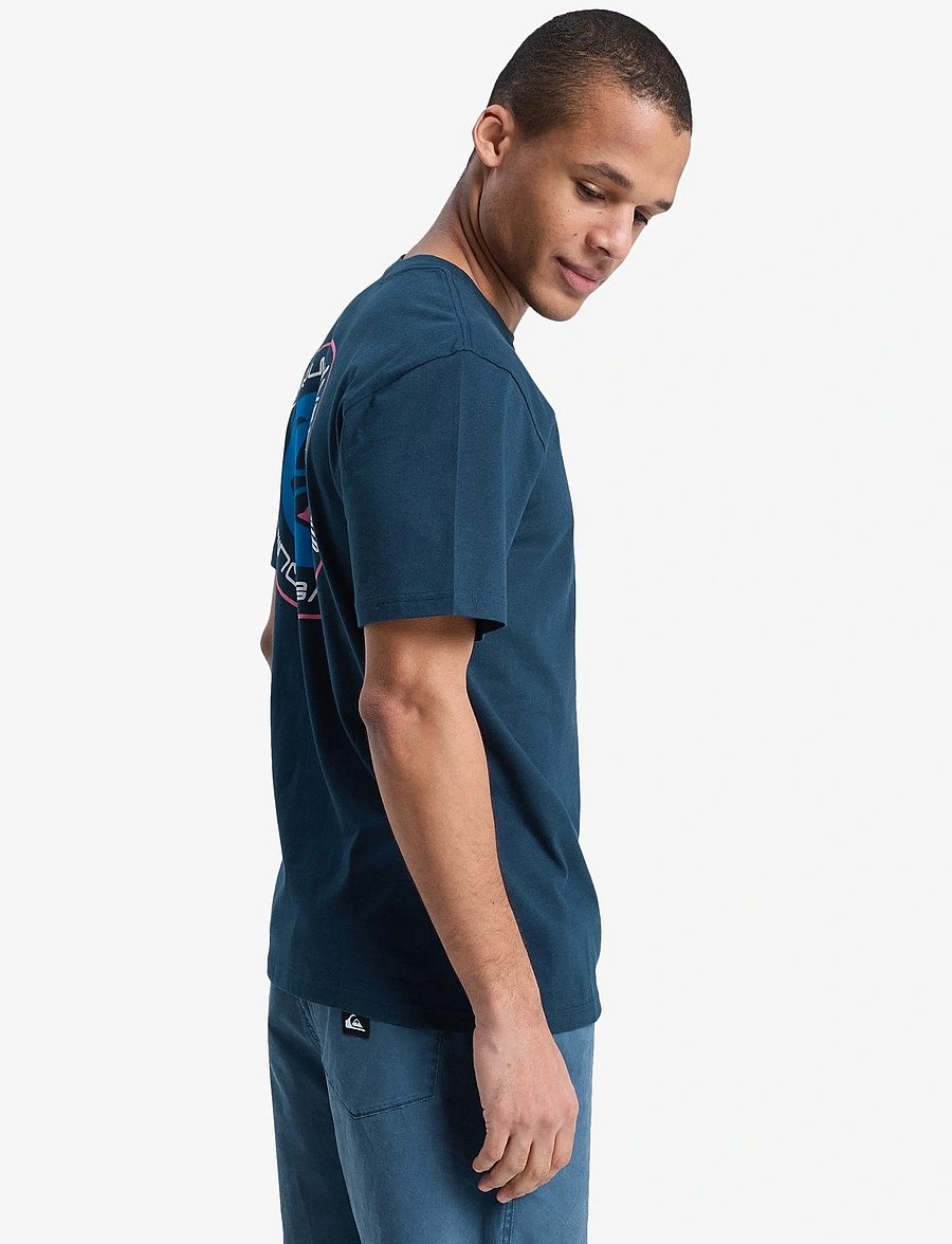 Quiksilver - EV DUALITY SS - oberteile & t-shirts - dark navy - 5