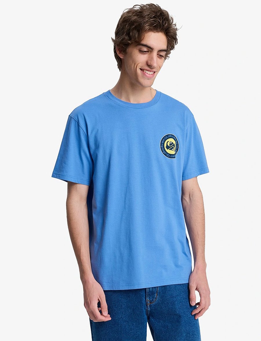 Quiksilver - EV DUALITY SS - oberteile & t-shirts - riviera - 0