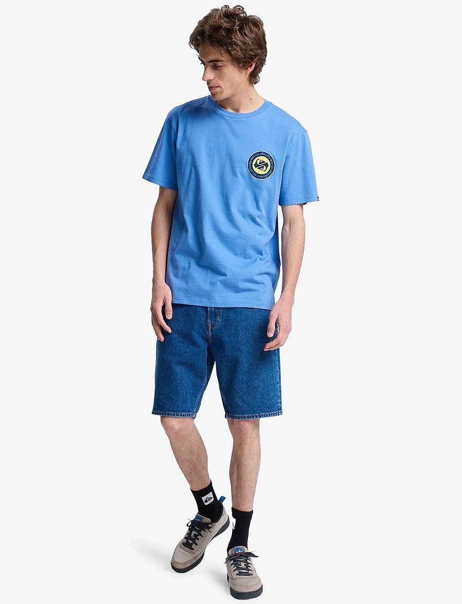 Quiksilver - EV DUALITY SS - oberteile & t-shirts - riviera - 4