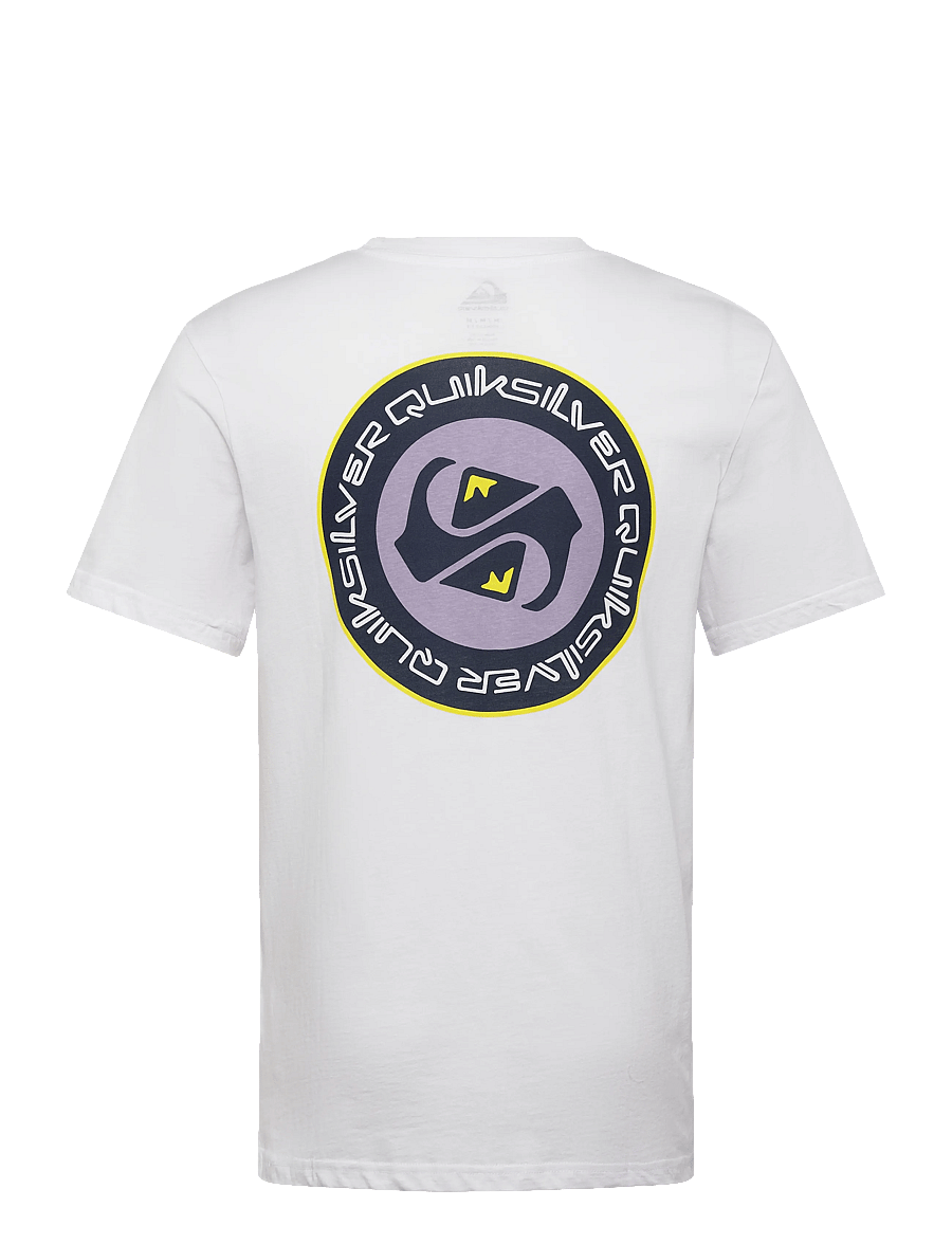 Quiksilver - EV DUALITY SS - topit & t-paidat - white - 2