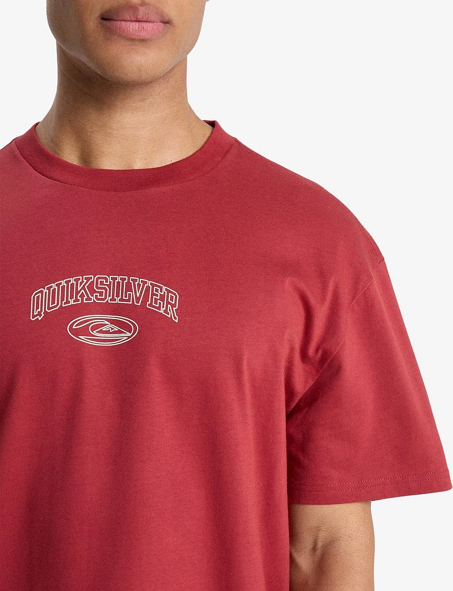 Quiksilver - LEGACY SS - t-shirts - burnt russet - 5