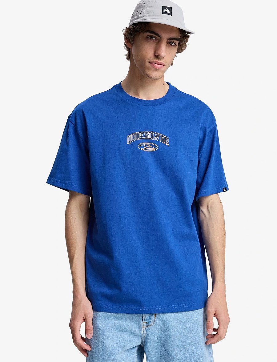Quiksilver - LEGACY SS - t-shirts - monaco blue - 0