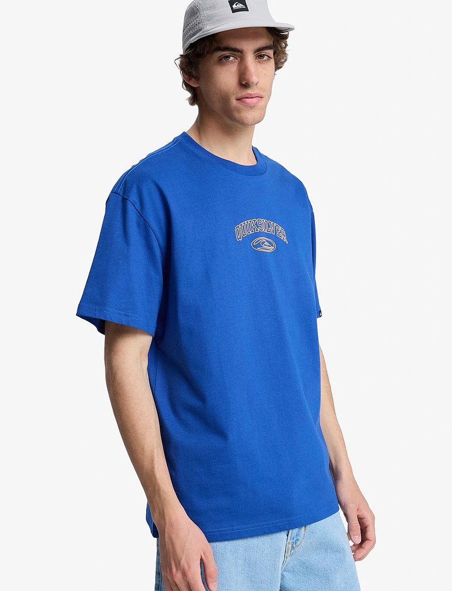 Quiksilver - LEGACY SS - t-shirts - monaco blue - 5