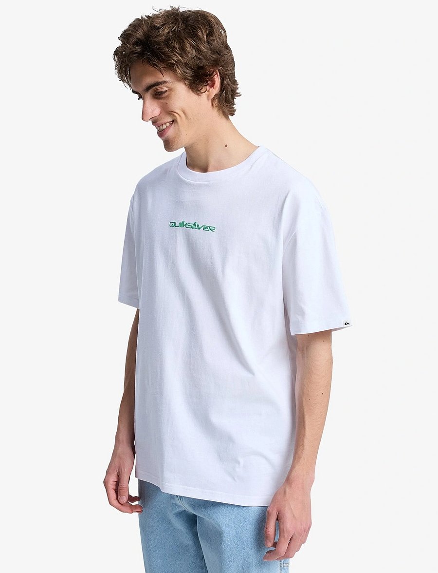 Quiksilver - FRACTURED WAVE SS - t-shirts - white - 5