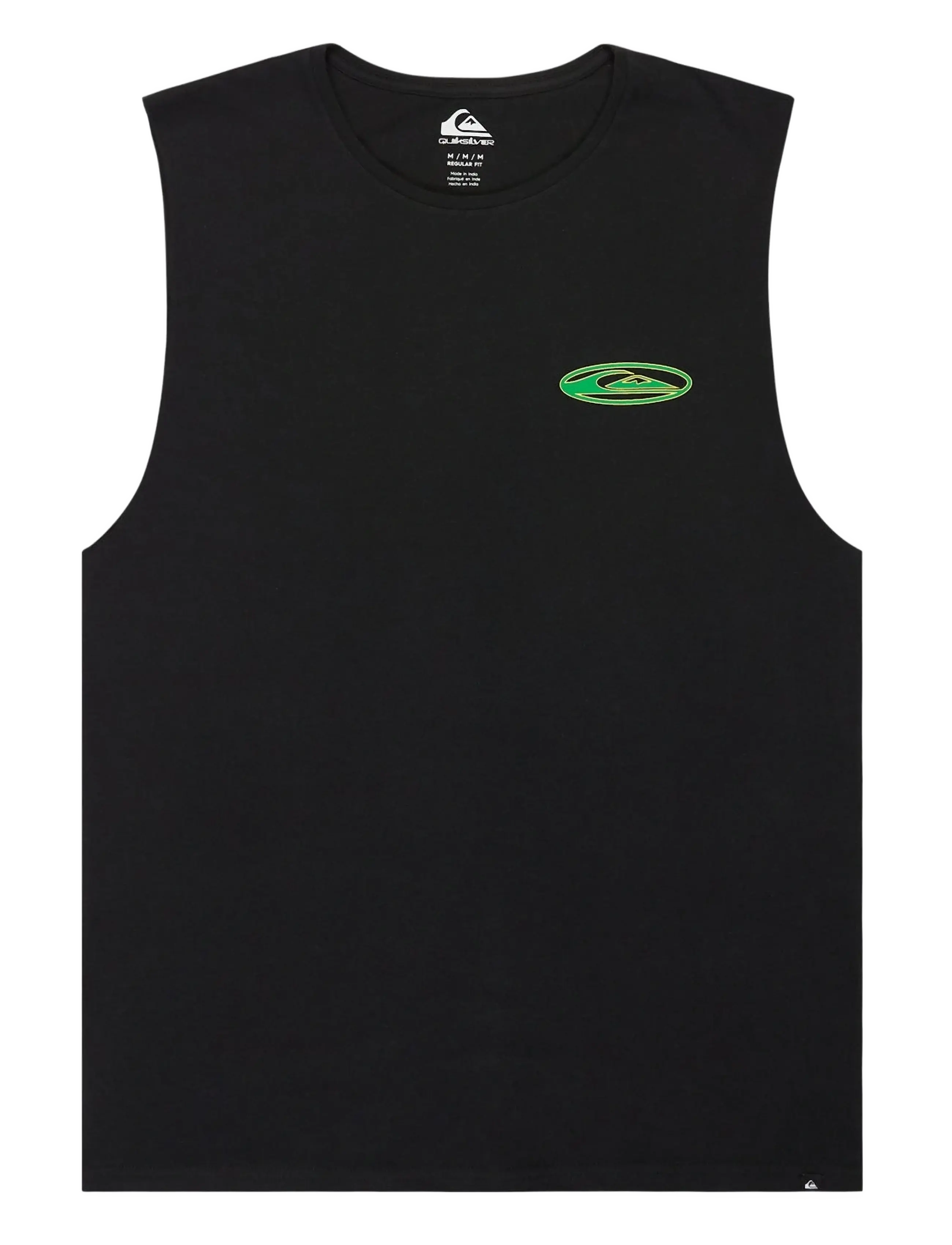 Quiksilver EV QUIKGLOBE MUSCLE - Quiksilver - BLACK / black