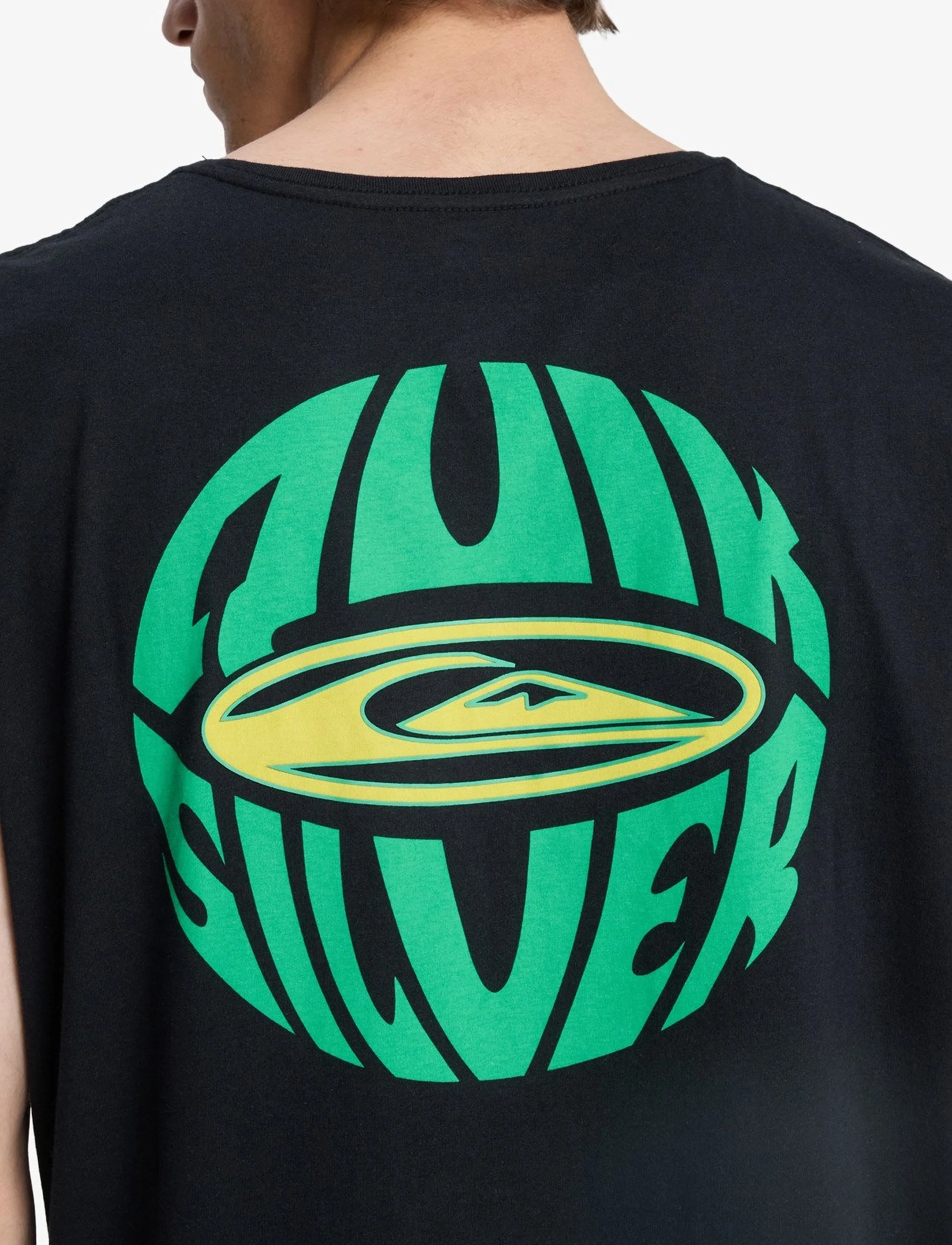 Quiksilver EV QUIKGLOBE MUSCLE - Kleidung - BLACK / black