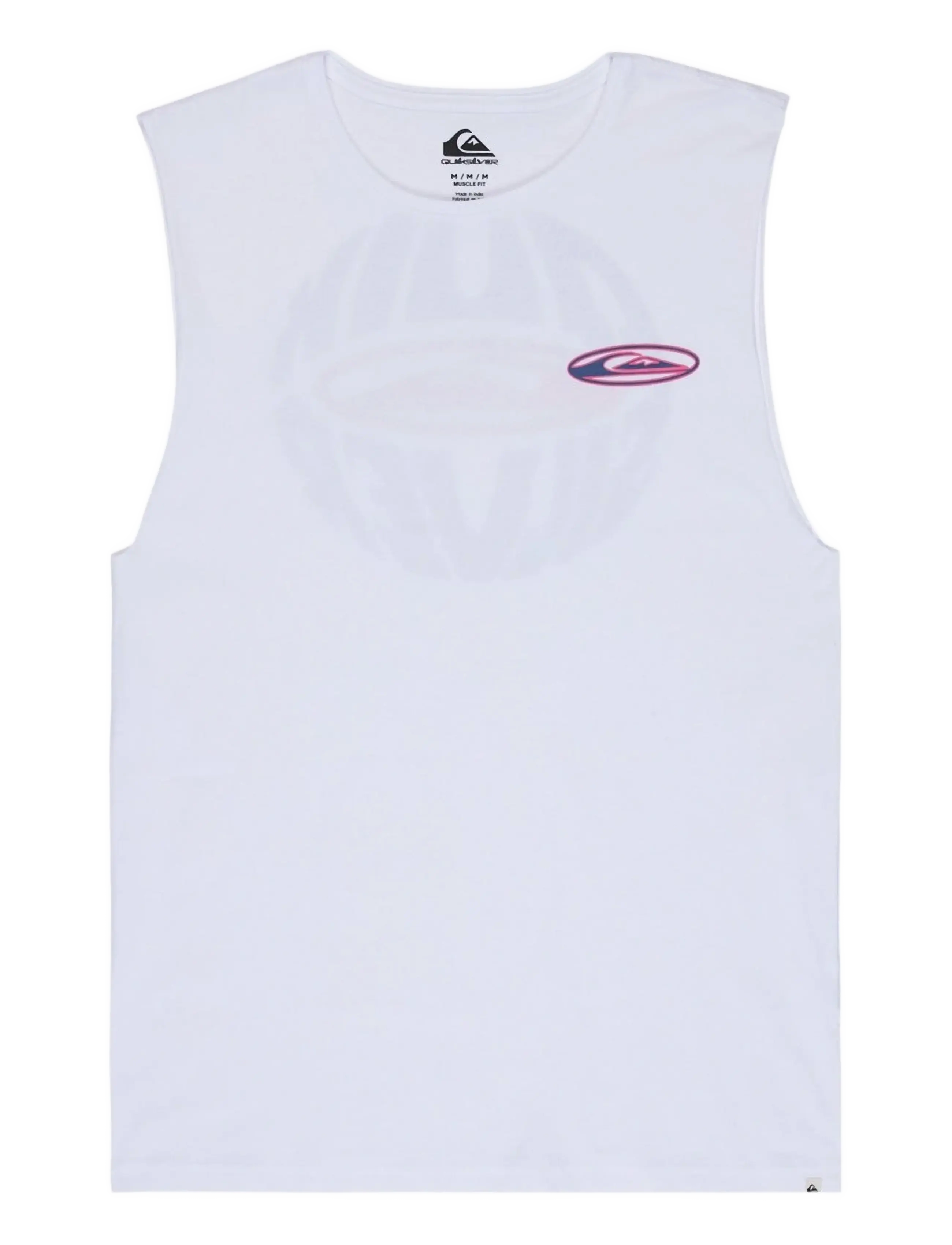Quiksilver EV QUIKGLOBE MUSCLE - Quiksilver - WHITE / white