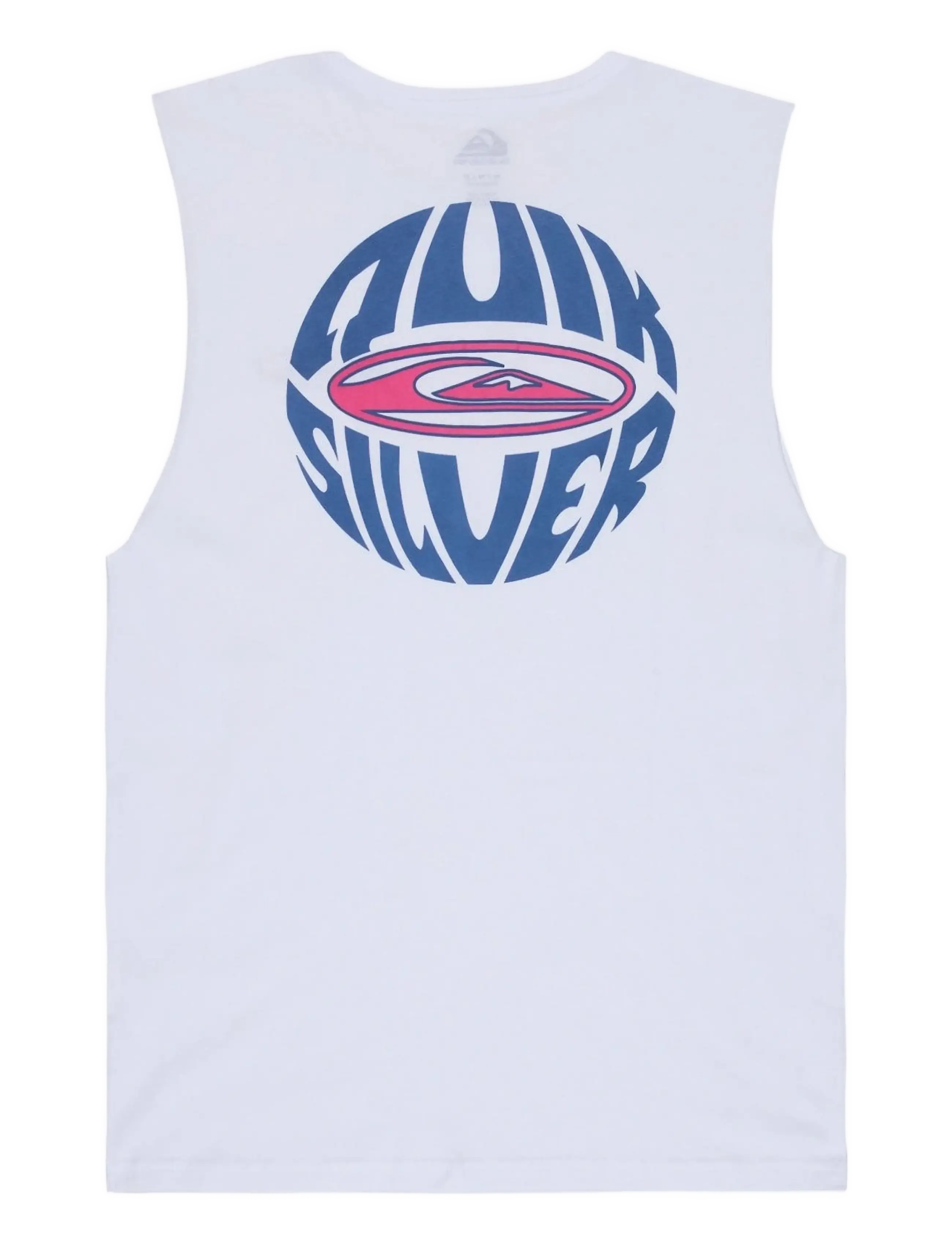 Quiksilver - EV QUIKGLOBE MUSCLE - toppar & t-shirts - white - 2