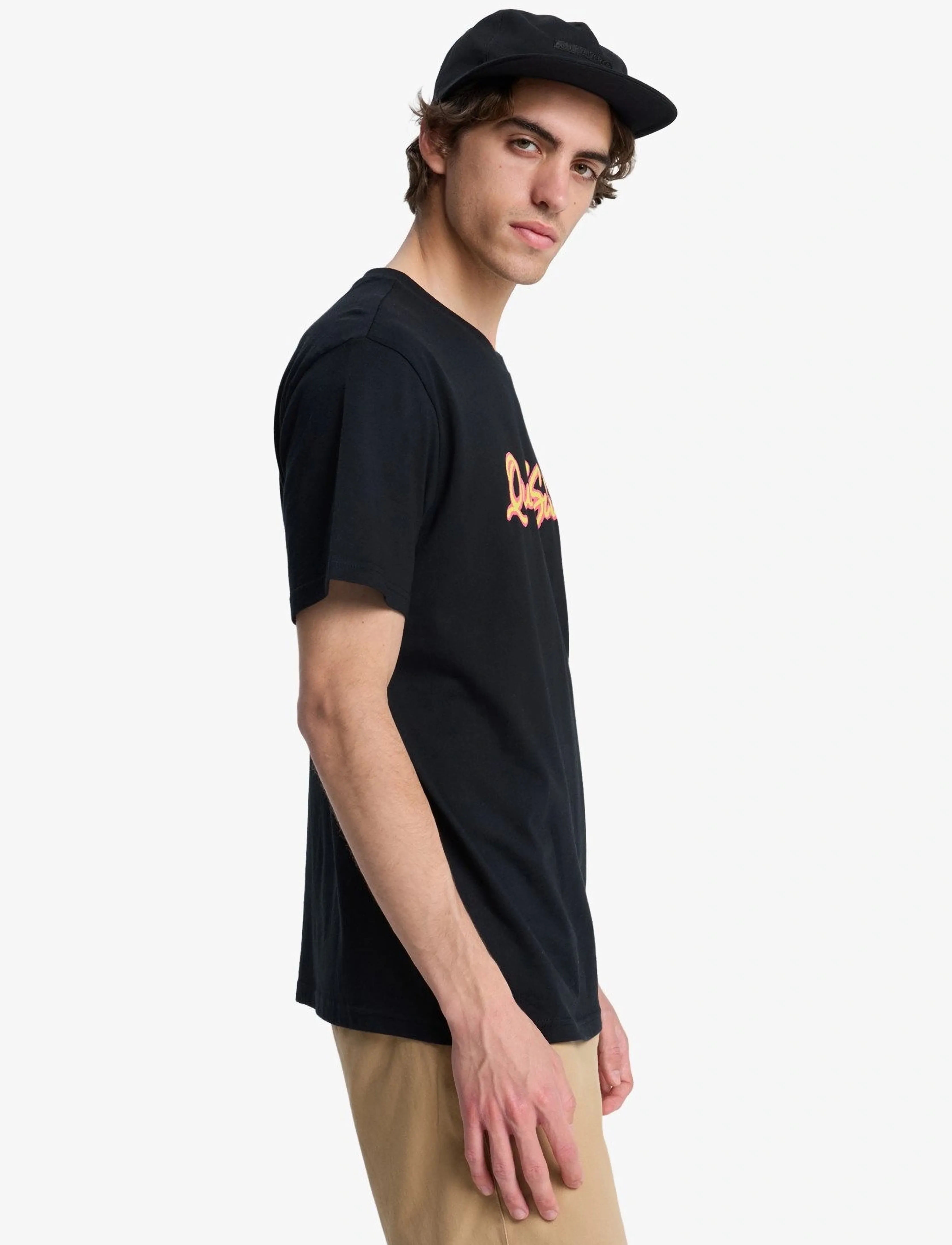 Quiksilver - MALIBU SS - t-shirts - black - 5