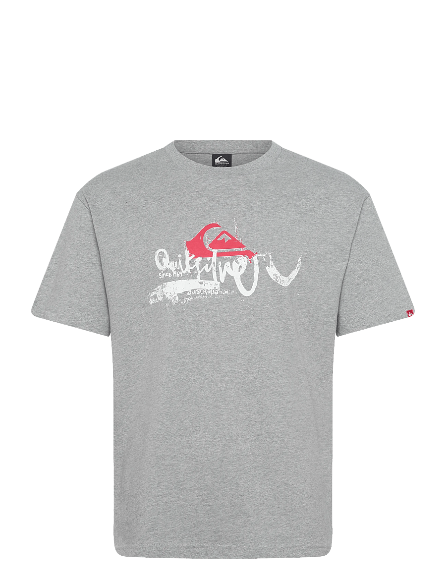 Quiksilver - YG DRIFTER SS - alussärgid ja t-särgid - light grey heather - 0