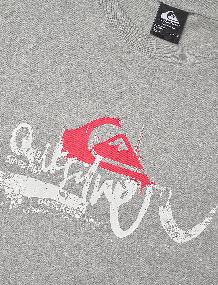 Quiksilver - YG DRIFTER SS - alussärgid ja t-särgid - light grey heather - 2