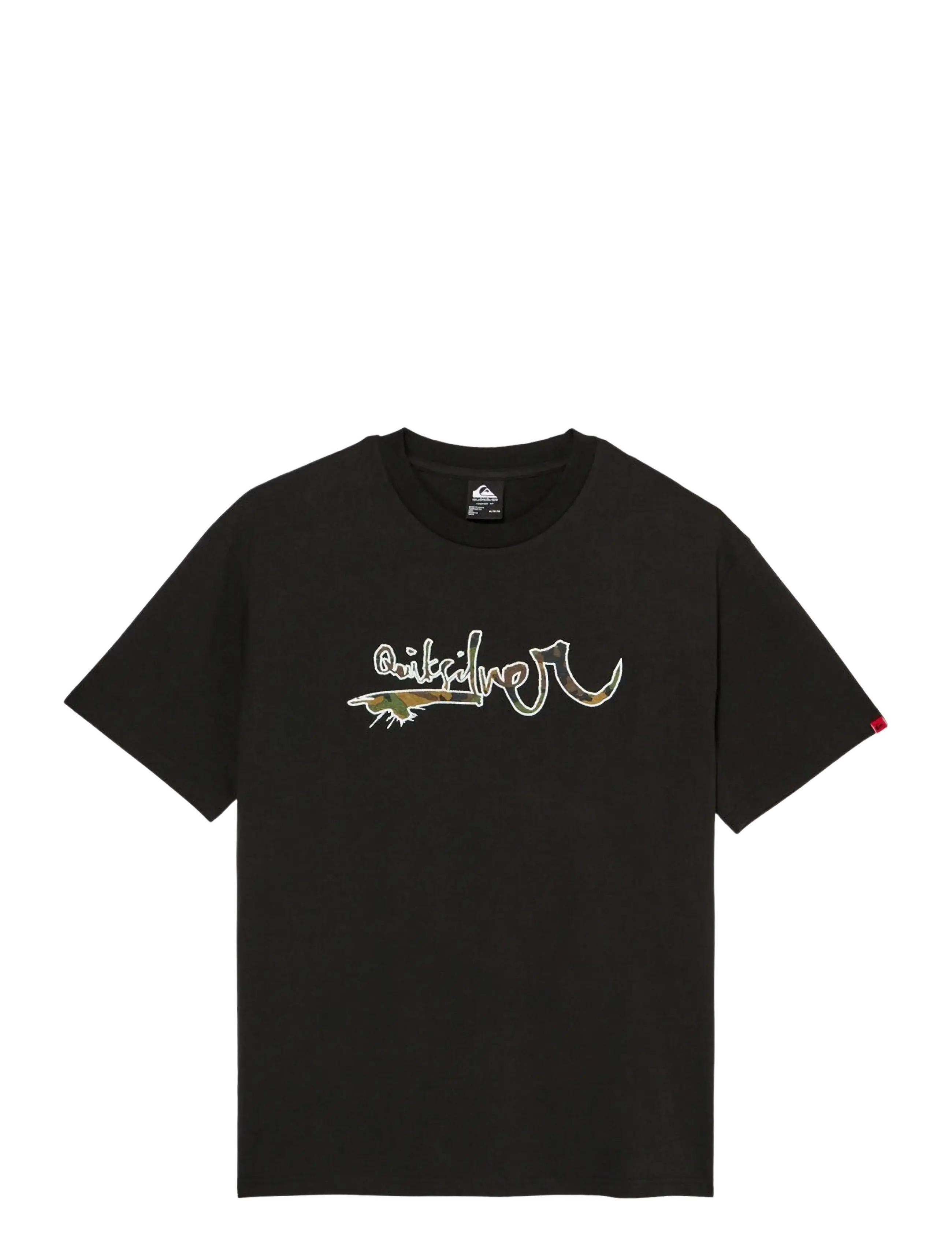 Quiksilver - YG VORTEX SS - t-shirts - black - 1