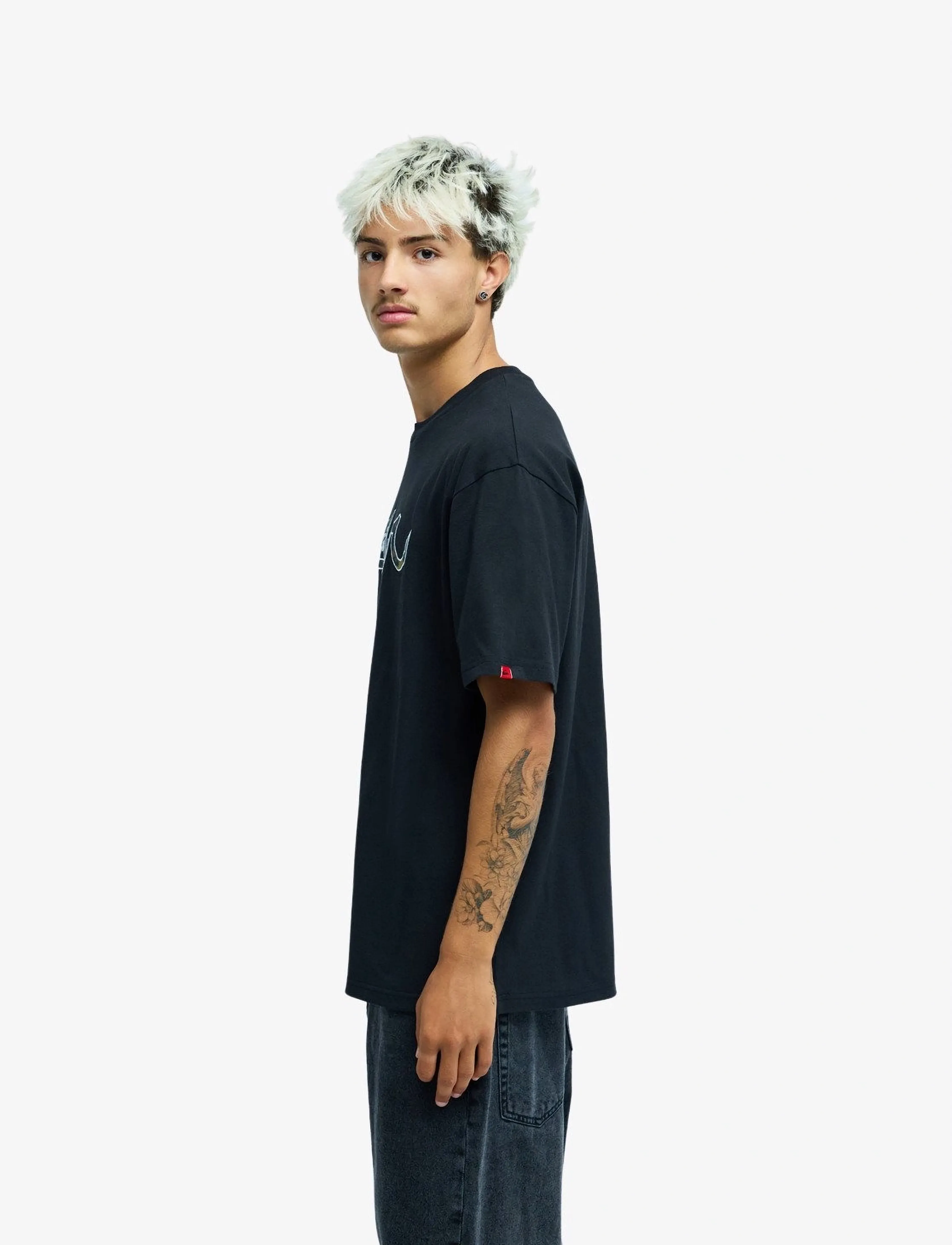 Quiksilver - YG VORTEX SS - t-shirts - black - 4