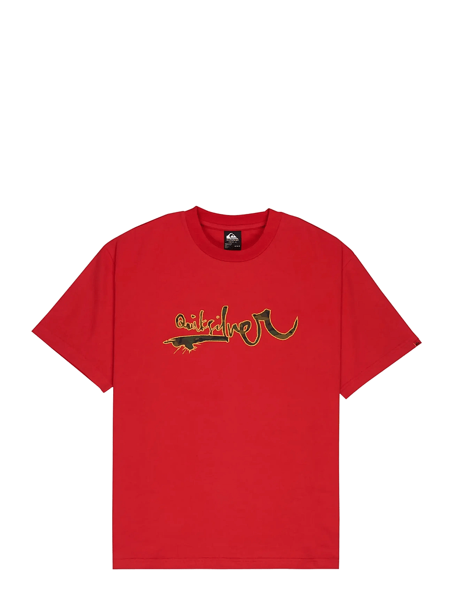 Quiksilver - YG VORTEX SS - oberteile & t-shirts - salsa - 1