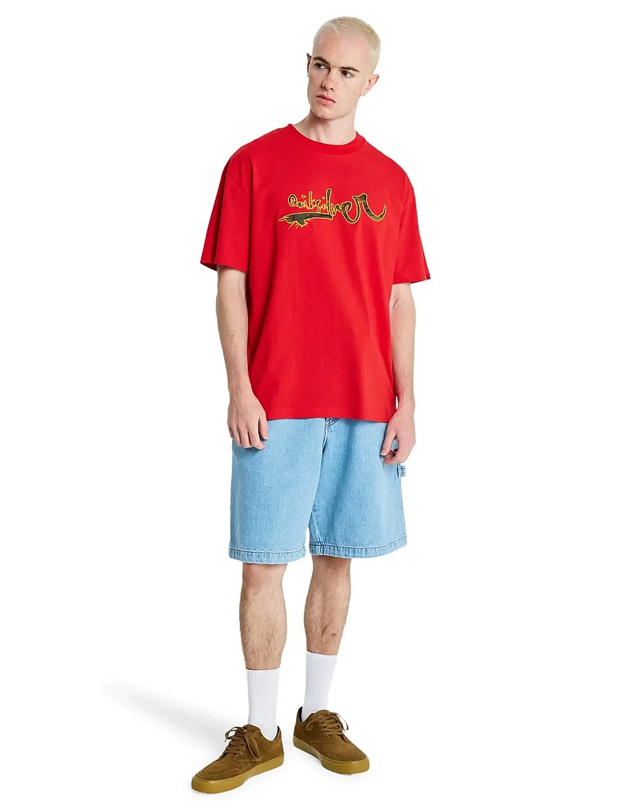 Quiksilver - YG VORTEX SS - oberteile & t-shirts - salsa - 4